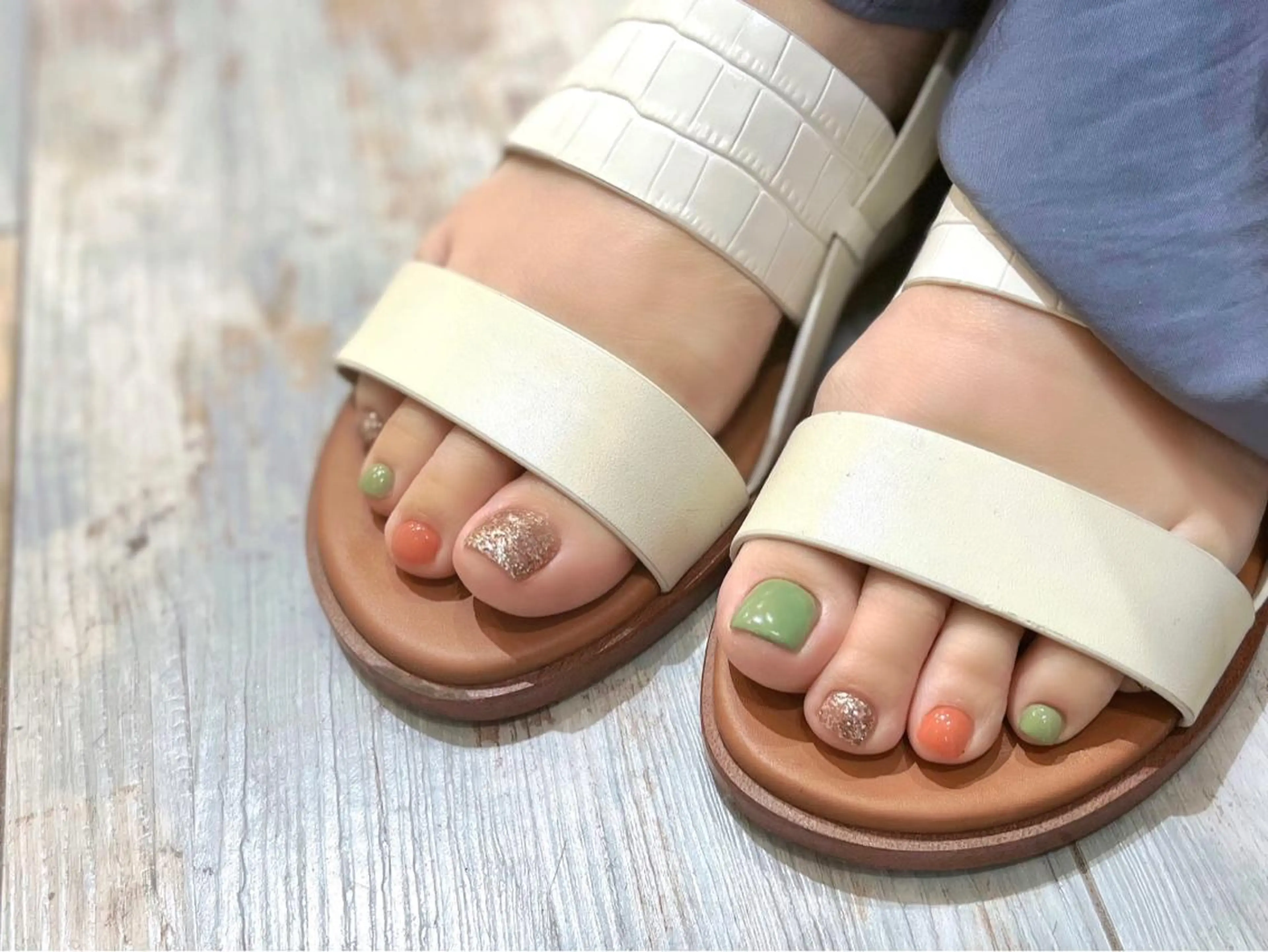 【 Foot🐾✨ 】ワンカラーの写真