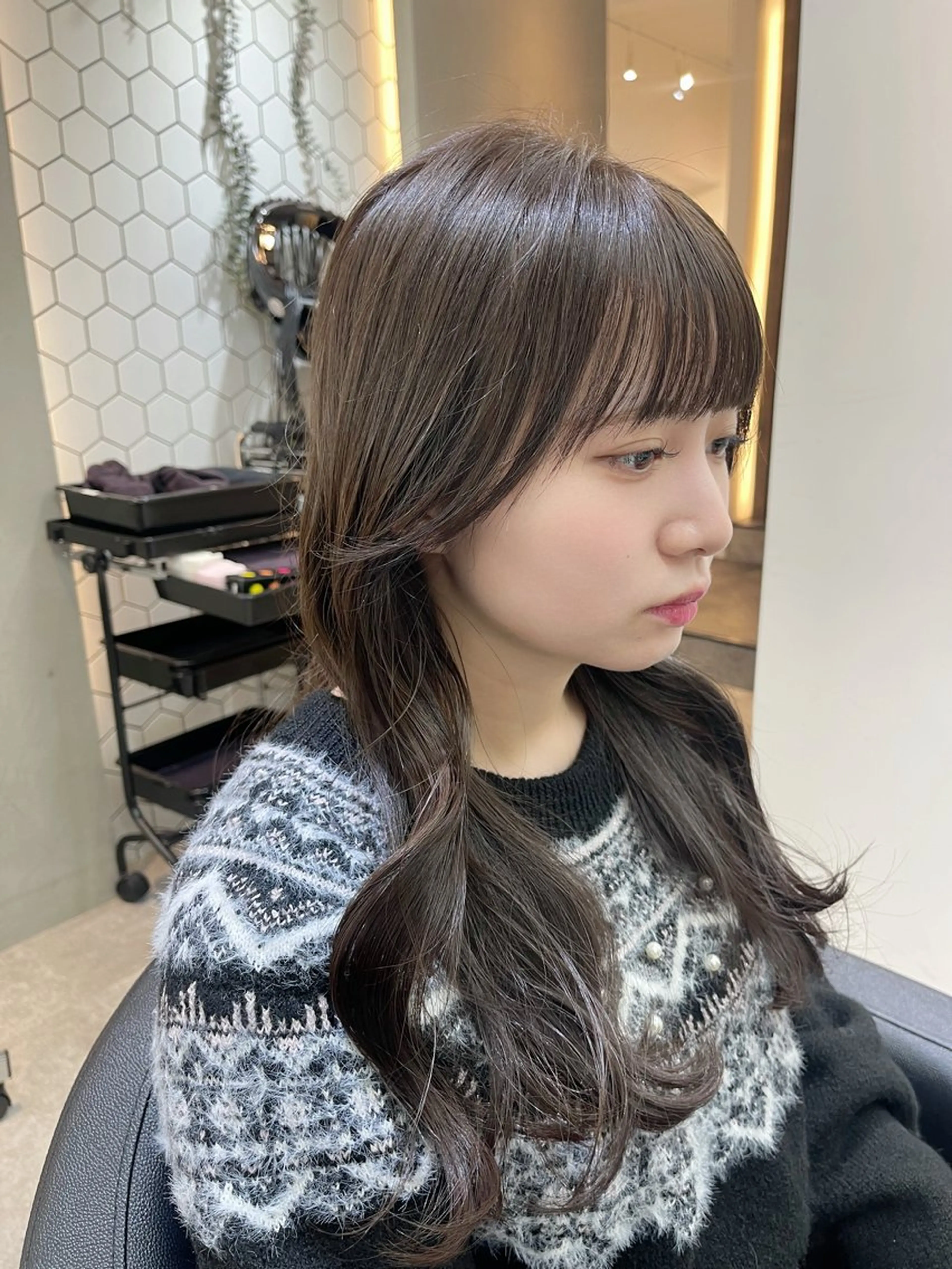 TENSHO ハイトーンレイヤーのヘアスタイル