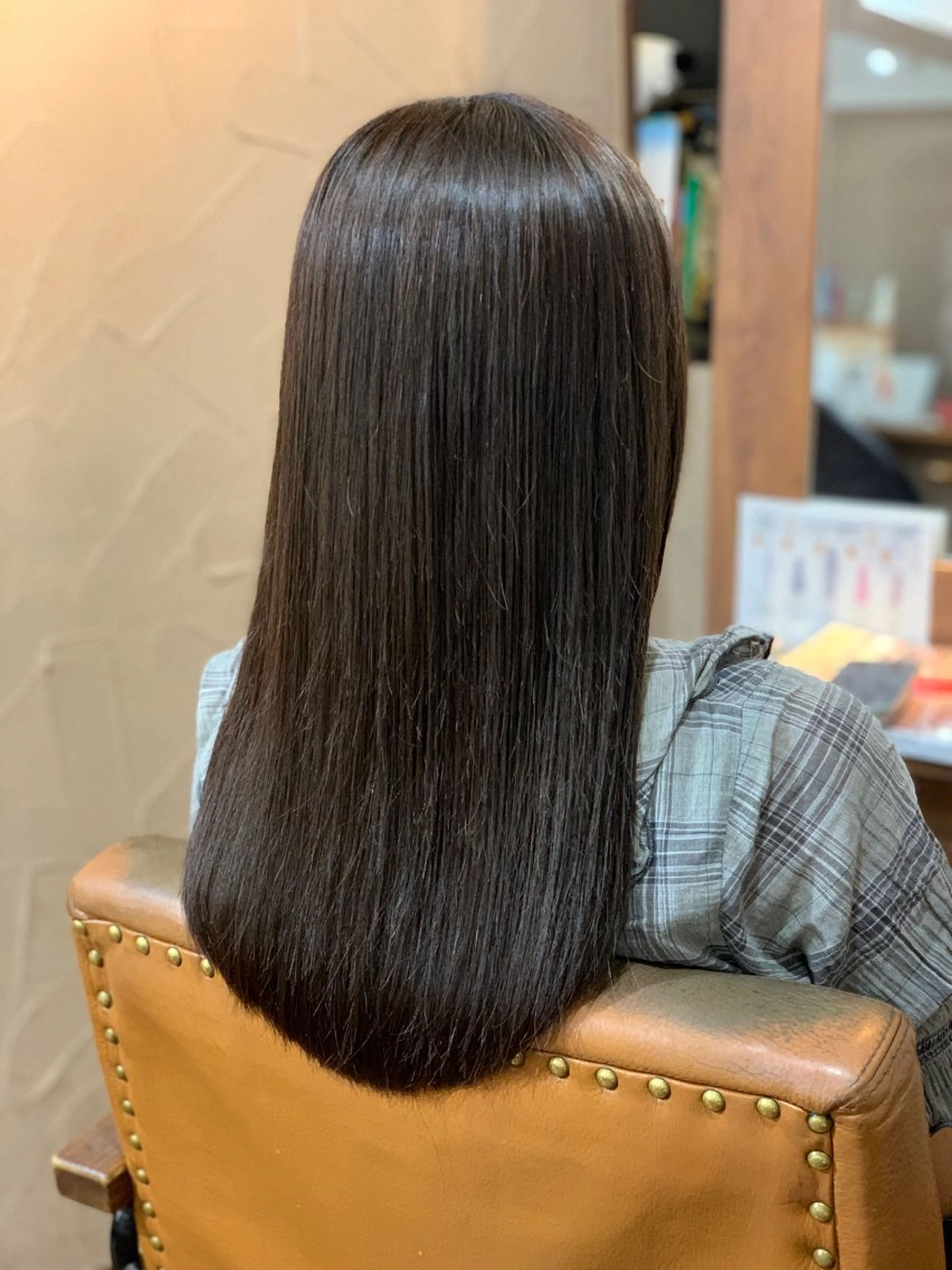 ロング 武田尚子🌸 自然に仕上がる矯正のヘアスタイル