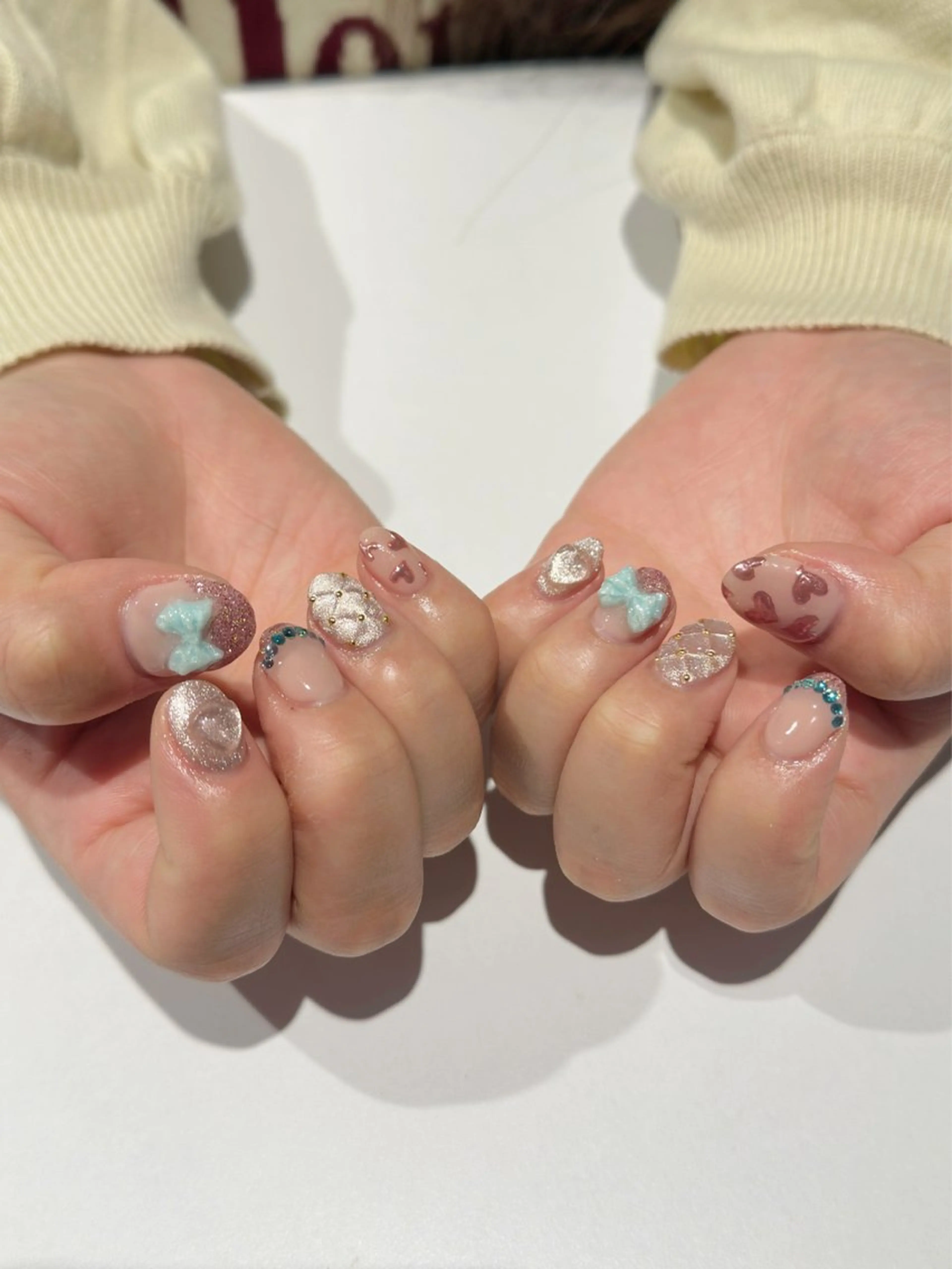 ネイル ハンドネイル 西田 花音のネイルデザイン