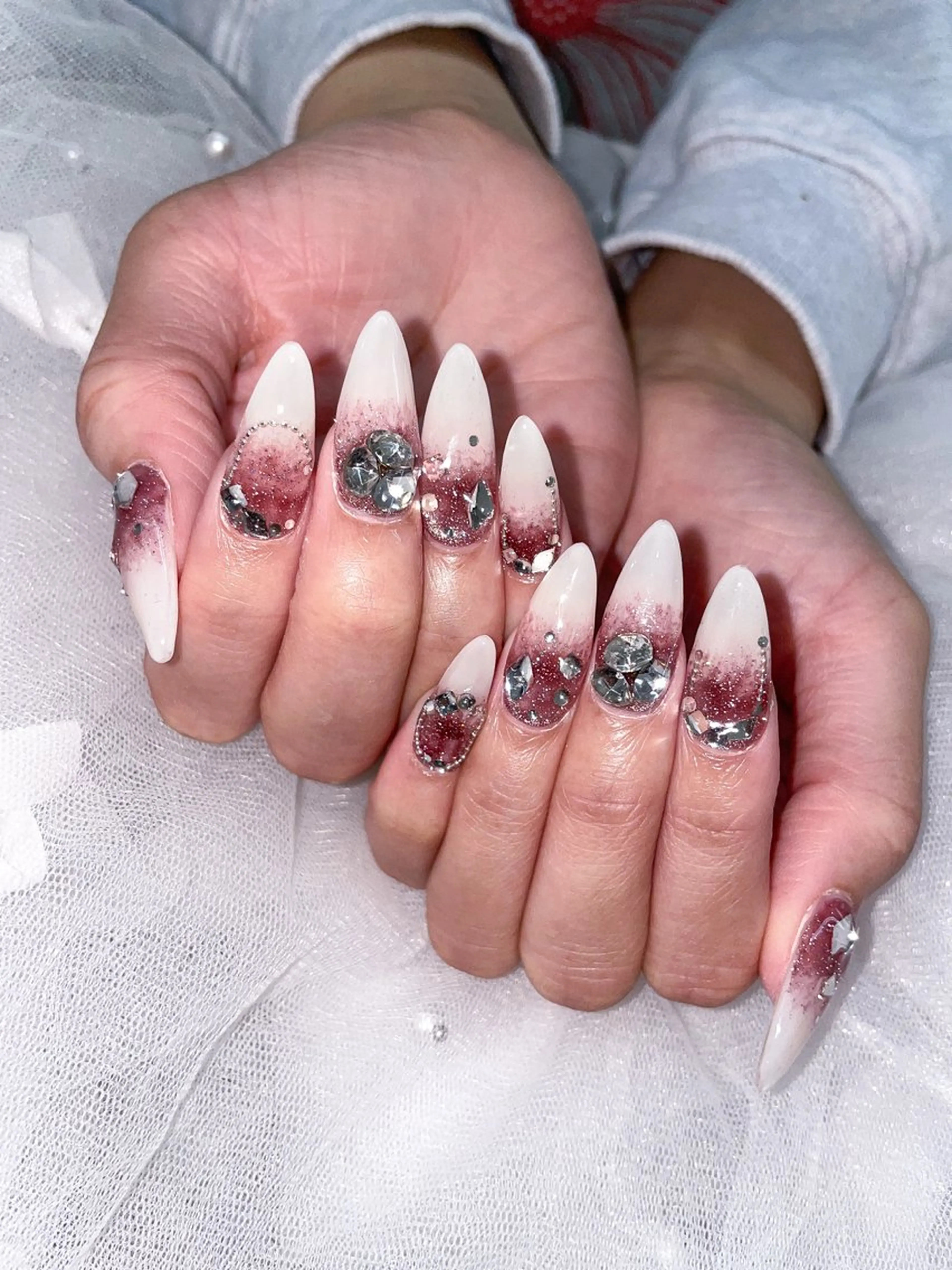 ネイル フラッシュネイル ハンドネイル 五十嵐 美智のネイルデザイン