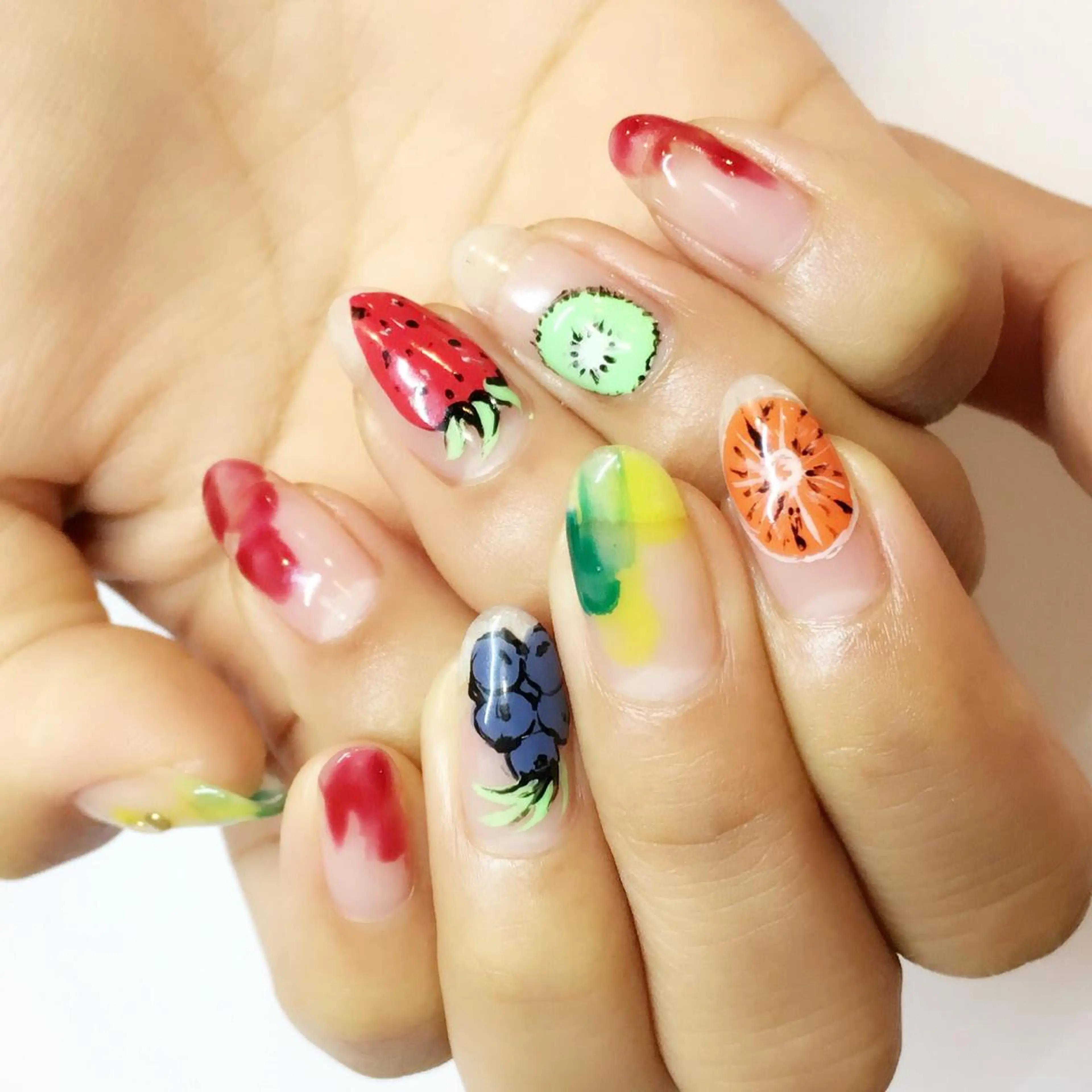 ネイル ジェルネイル ニュアンスネイル nail salon Soeurのネイルデザイン