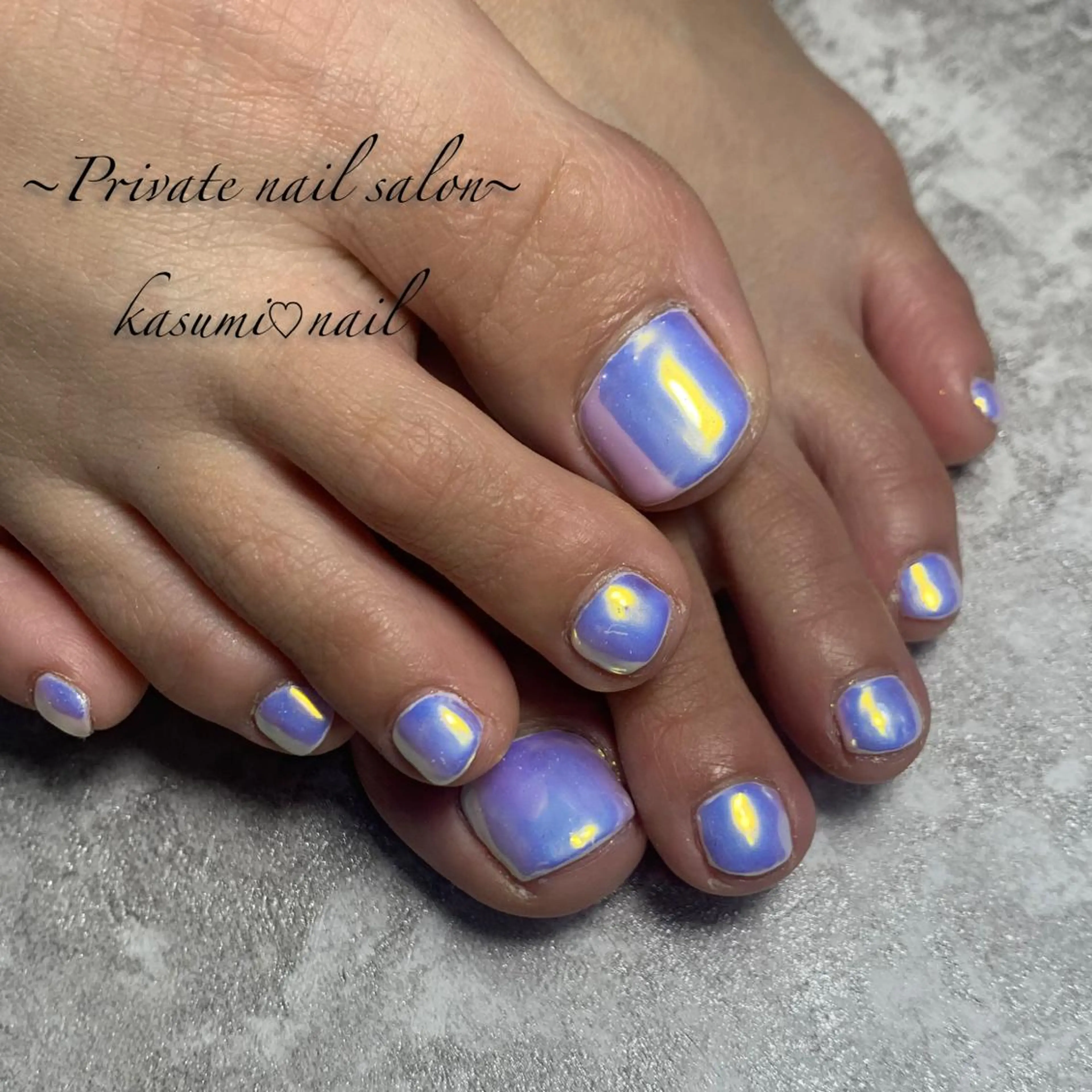 ネイル マグネットネイル ミラーネイル ニュアンスネイル 春ネイル KASUMI♡ Nailのネイルデザイン