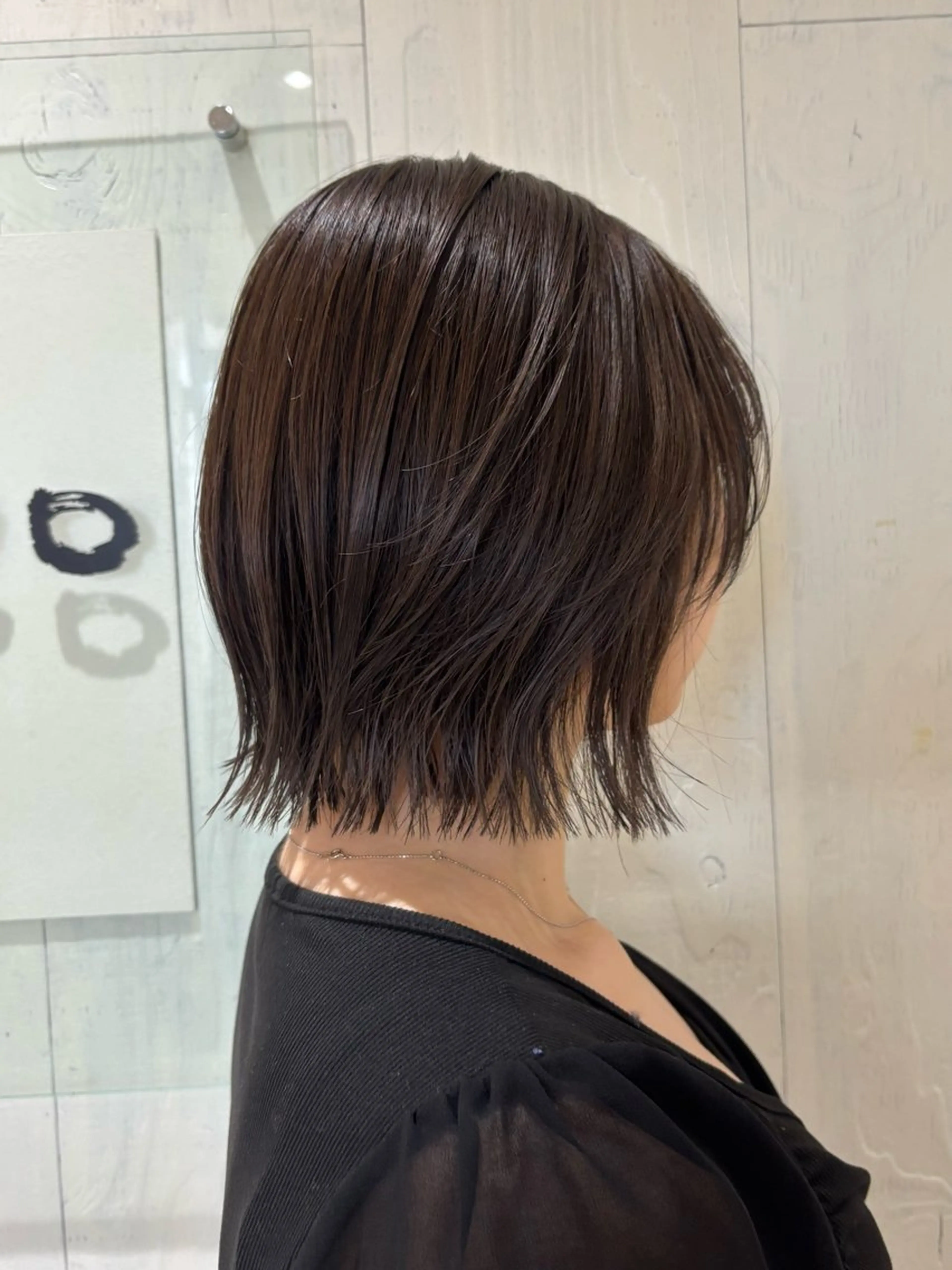 ショート カット トリートメント yui🥀/ボブ /ブリーチなしカラーのヘアスタイル