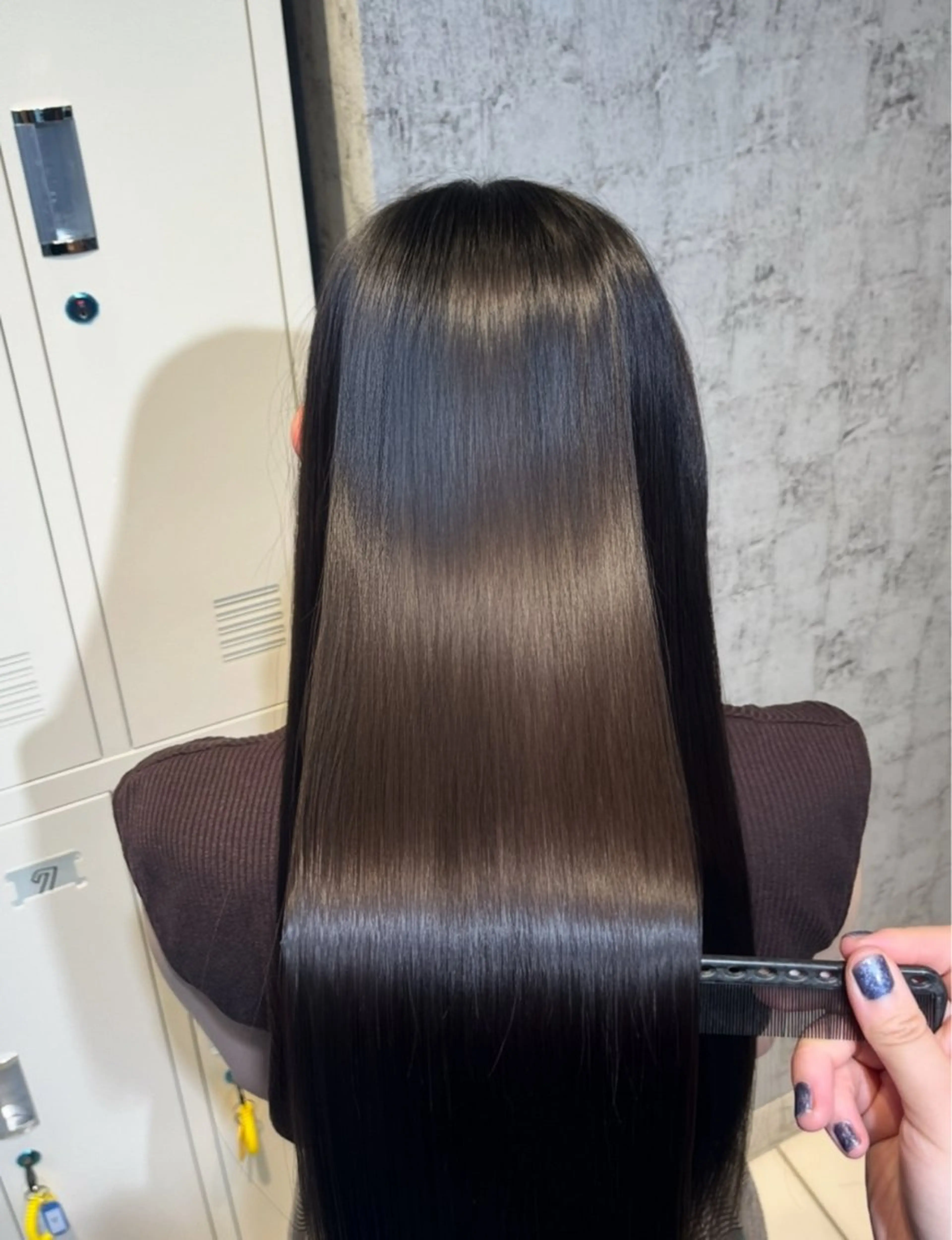 セミロング カラー ヘアカラー トリートメント ✨髪質改善＆eye✨ ななみのマツエク・マツパデザイン