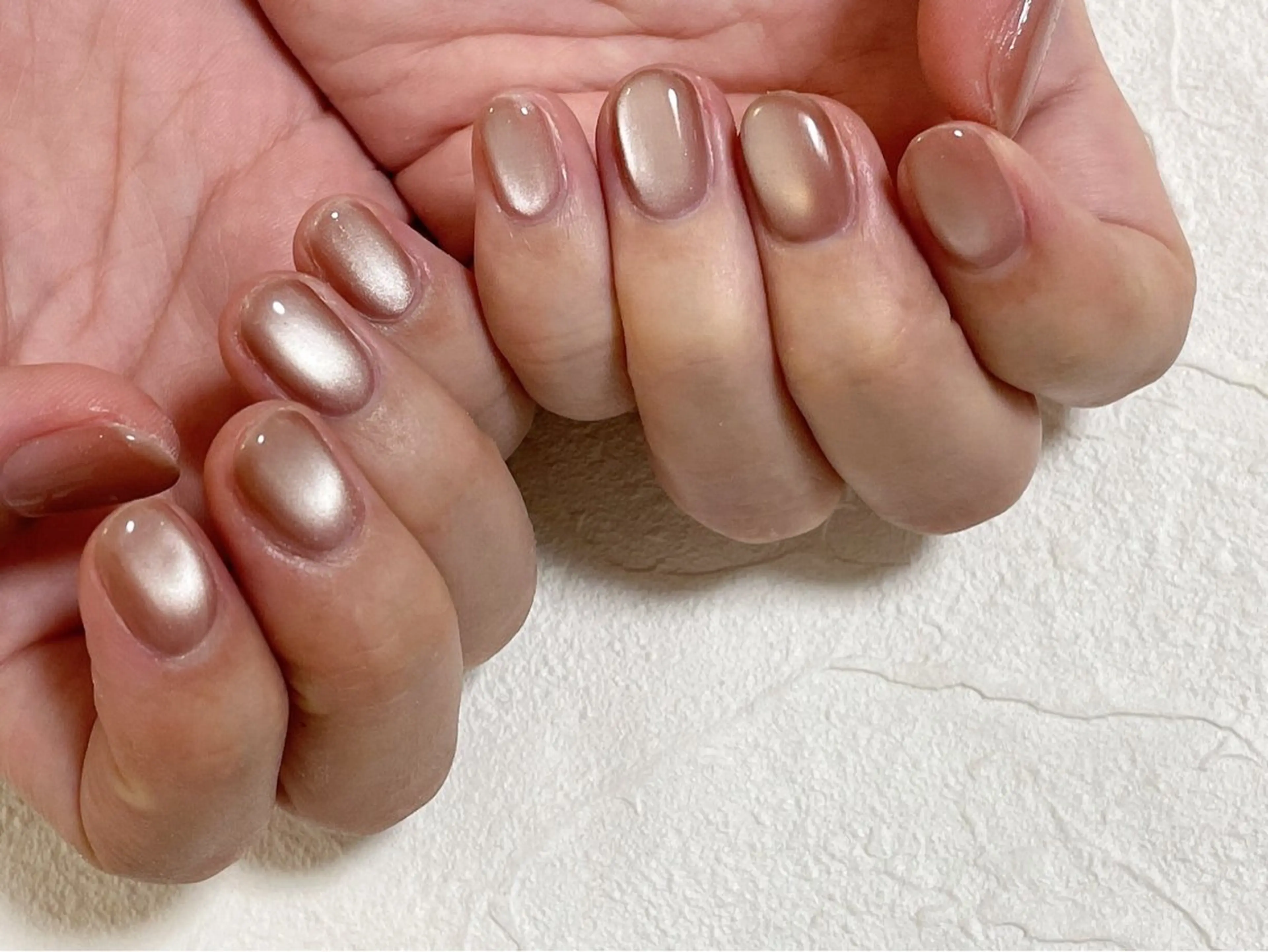 ネイル オーロラネイル フットネイル フレンチネイル ジェルネイル キラキラネイル kikinail 溝の口のネイルデザイン