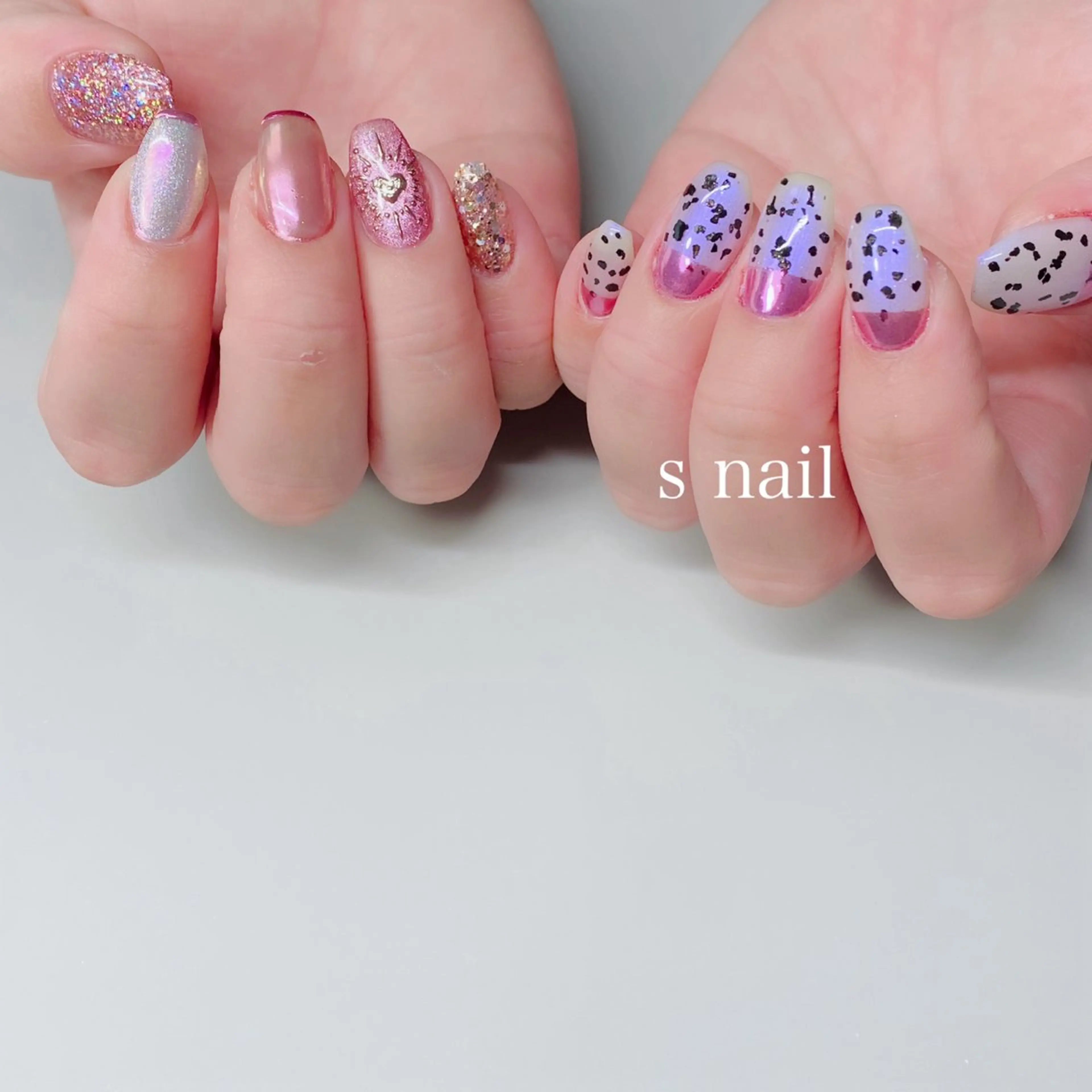ネイル アートネイル ハンドネイル s nail さとよしみゆきのネイルデザイン