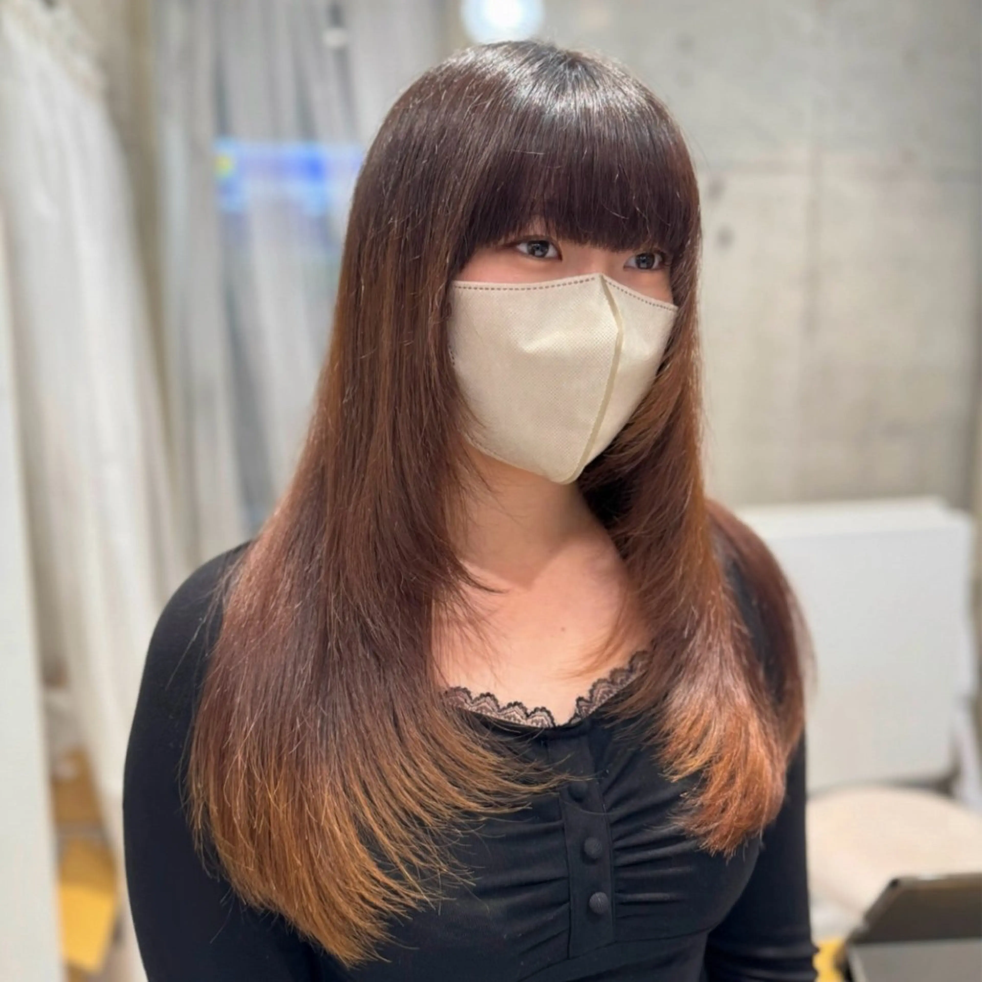 ロング 田島拓海 ボブカットのヘアスタイル