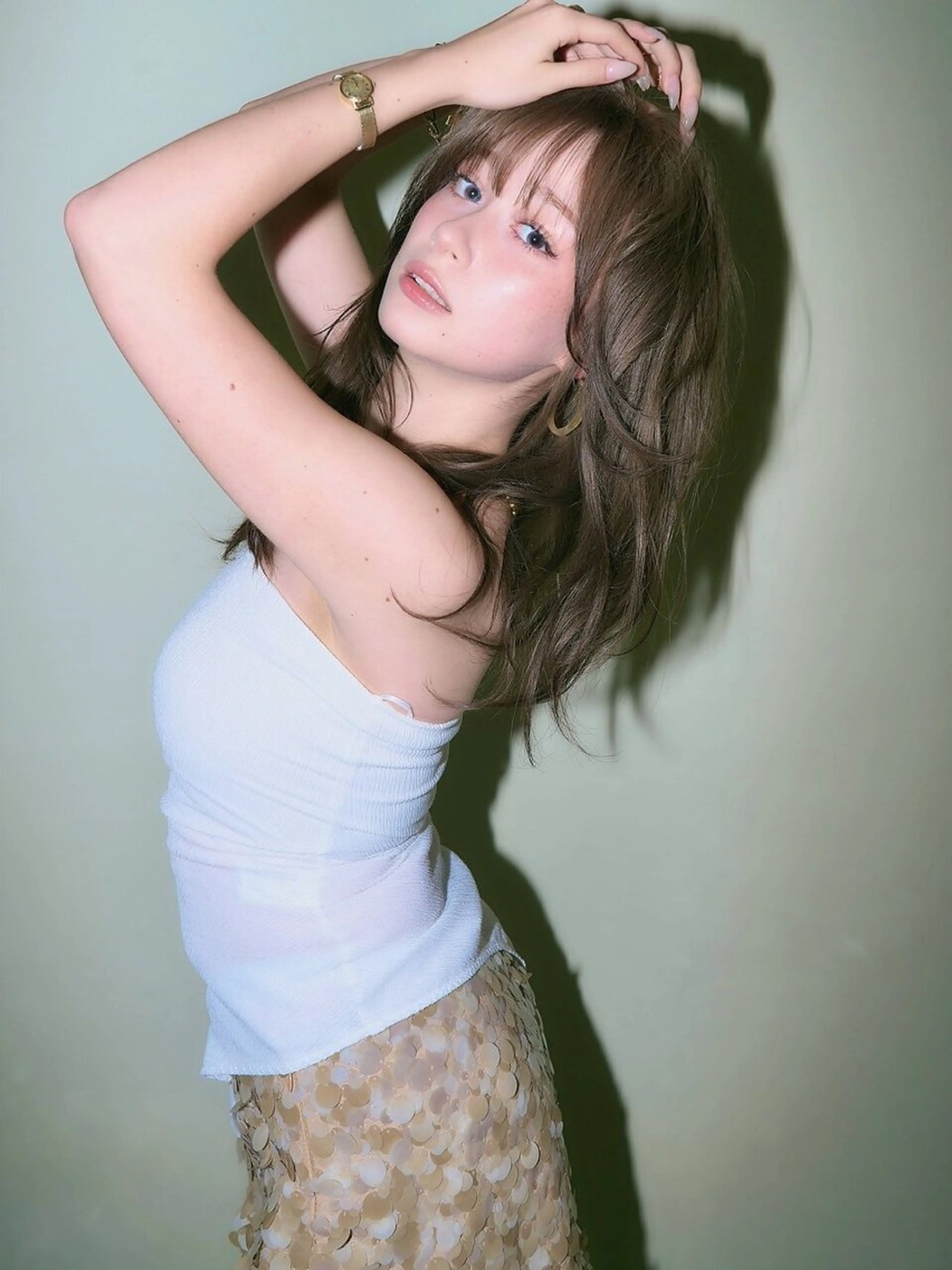 【人気No.1】💜カット＋ホワイトブリーチダブルカラー💜¥14900→¥9900の写真