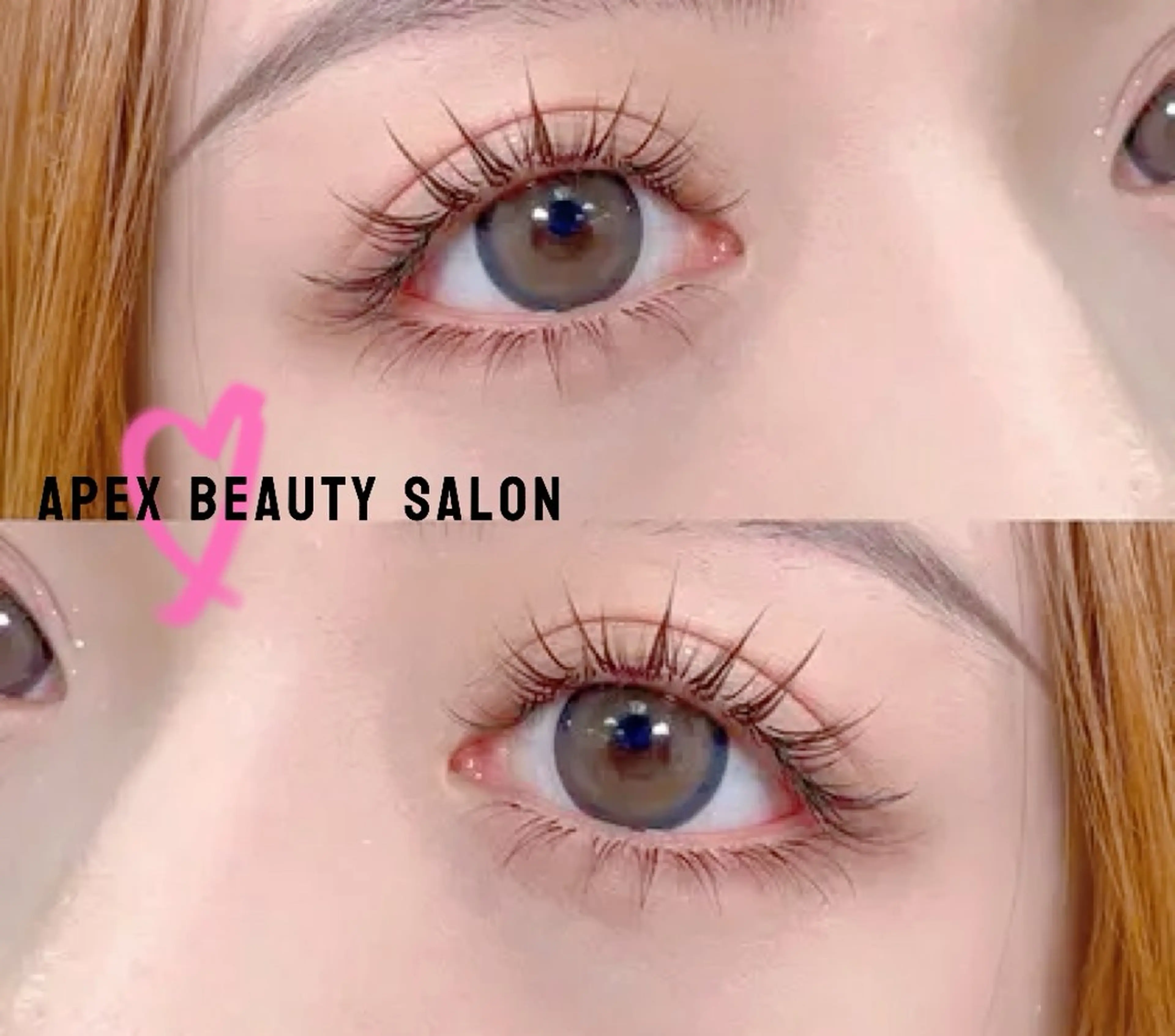 マツエク・マツパ APEX EYELASHのマツエク・マツパデザイン