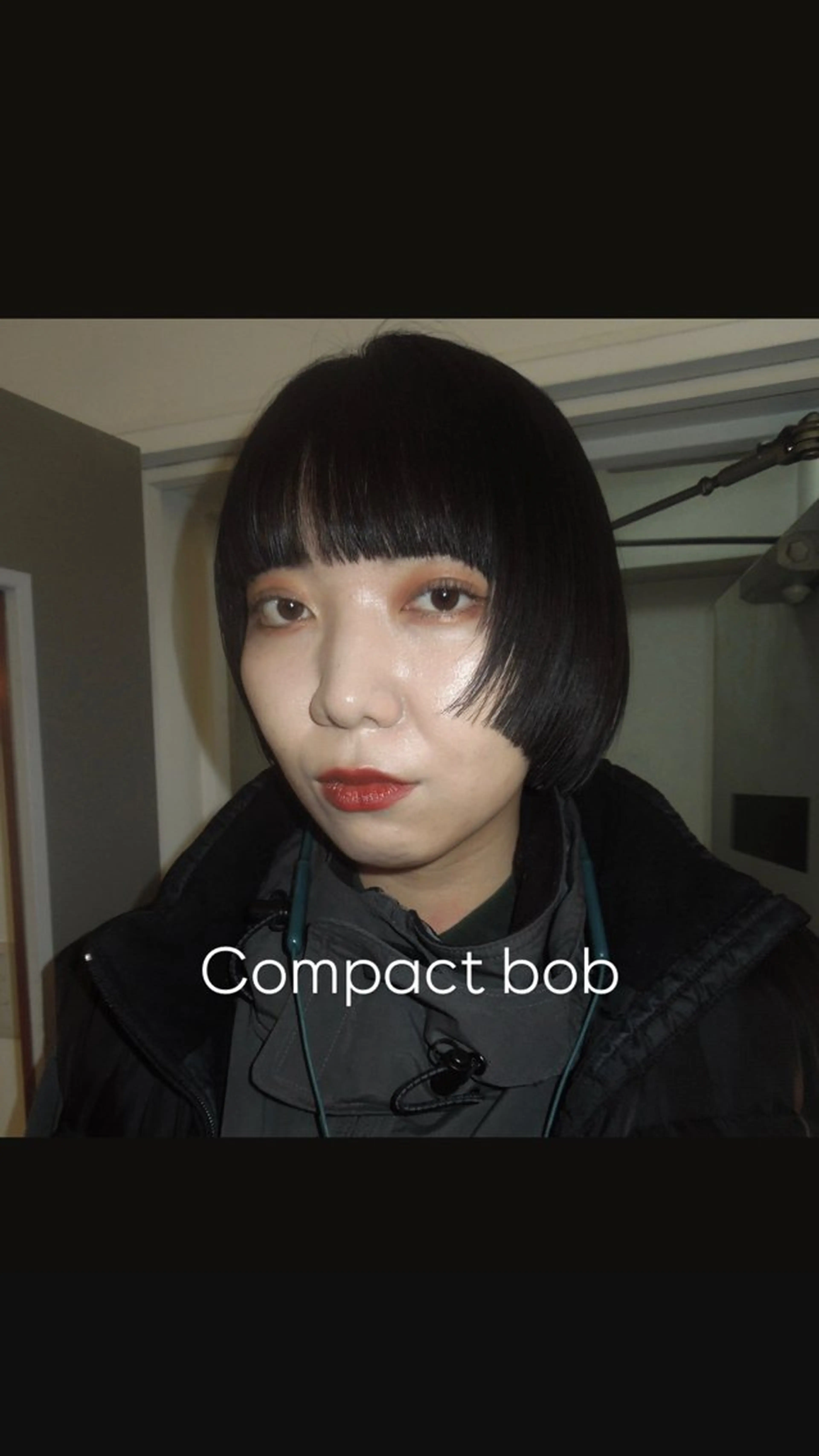 ショート カラー ボブ 顔周りカット 似合わせカット タマキ/似合わせ カット/Wカラーのヘアスタイル