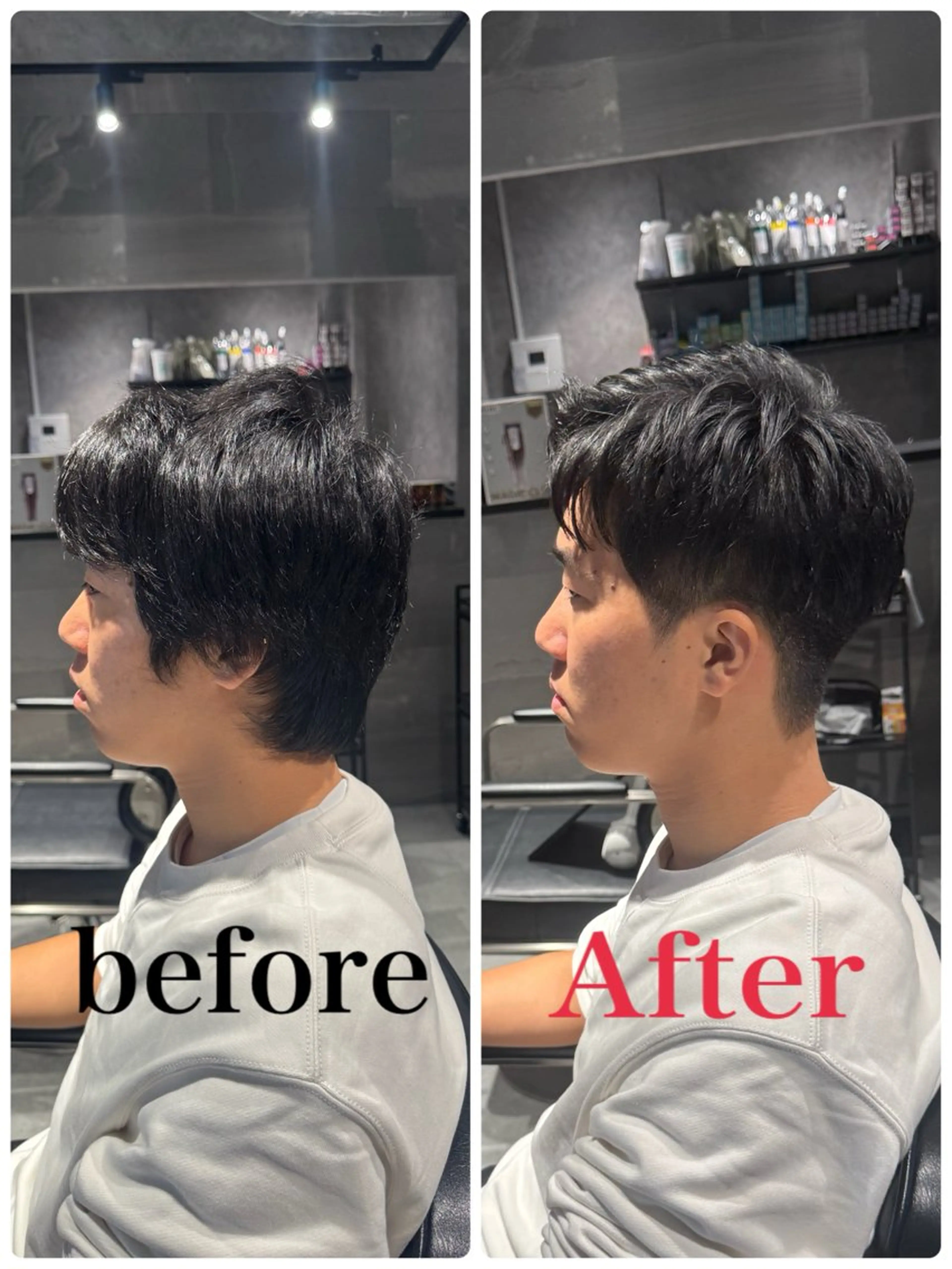 ショート Mens  Salon stud.所属・川畑 大地/波巻きパーマのヘアスタイル