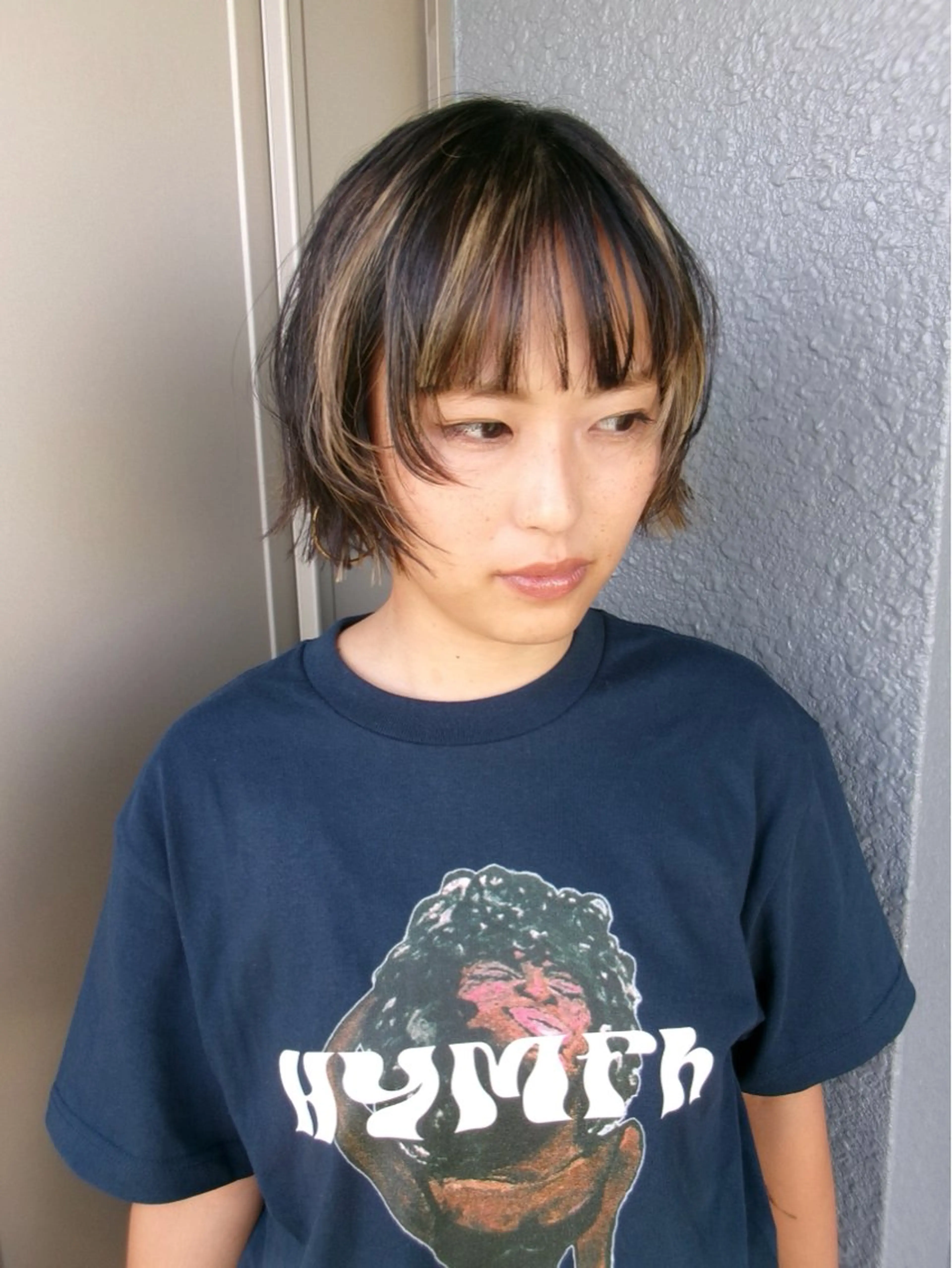 ショート カラー ヘアカラー トリートメント shiba tomomiのヘアスタイル