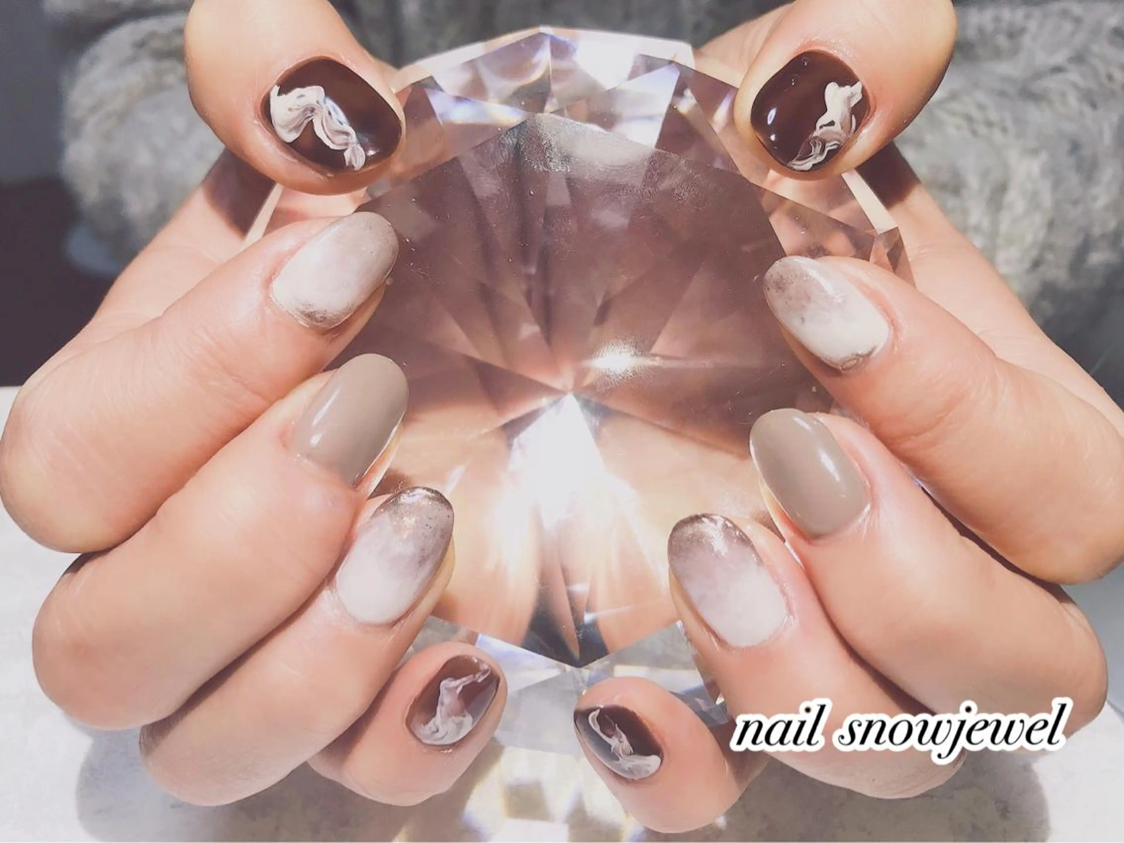 ネイル nail snowjewelのネイルデザイン