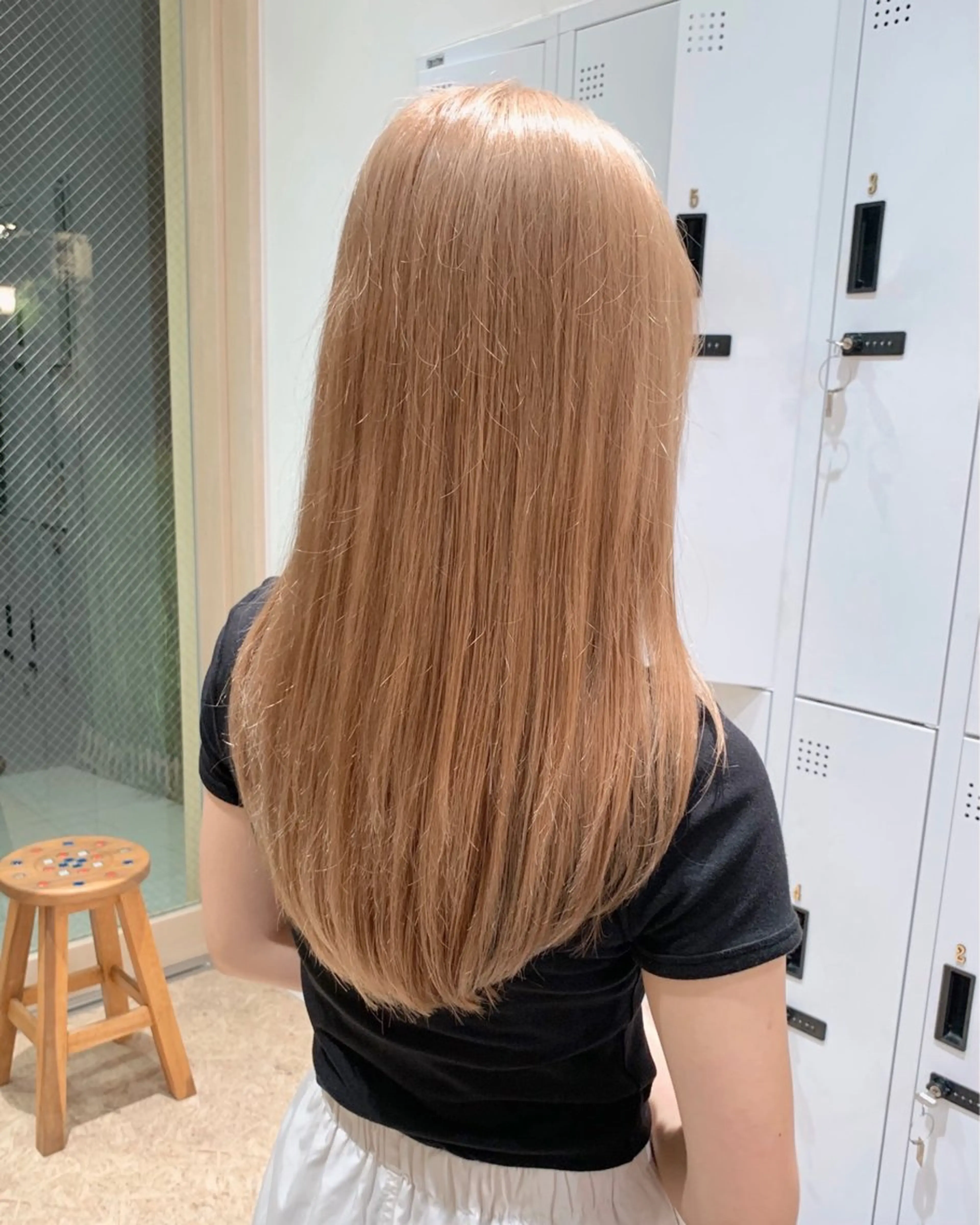 セミロング カラー カット ヘアカラー Say. Reeのヘアスタイル