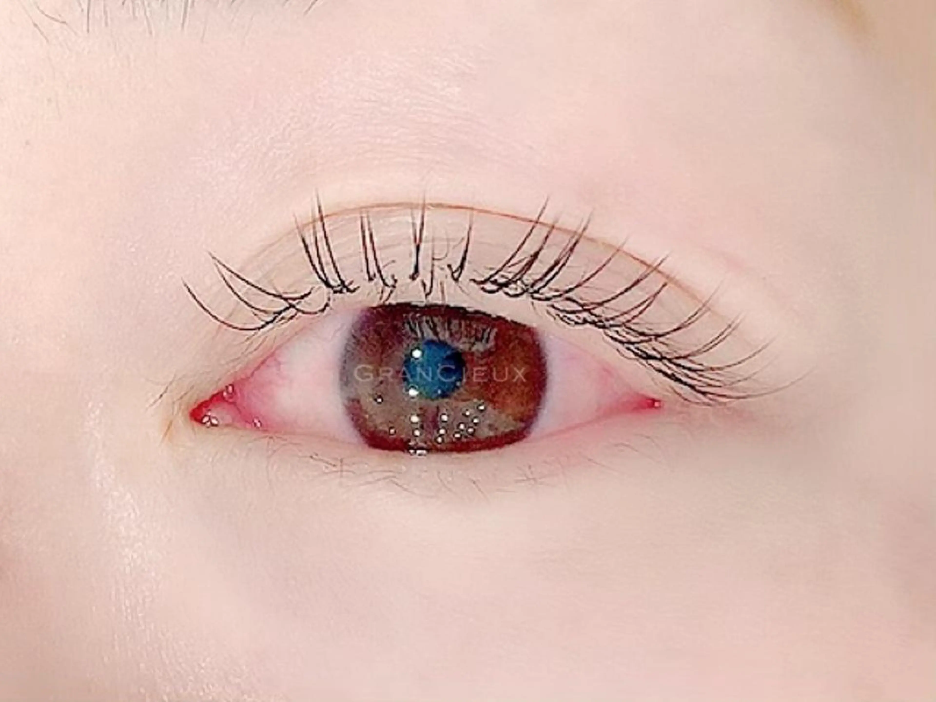 マツエク・マツパ フラットラッシュ 🤍 Ranmiiiのマツエク・マツパデザイン