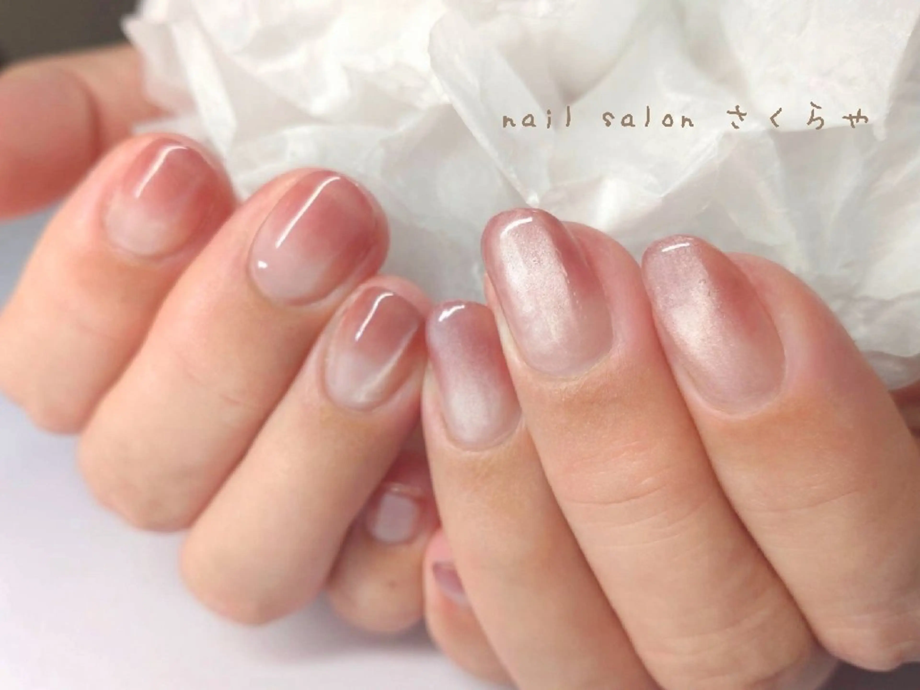 ネイル ハロウィン マグネットネイル オフィスネイル ピンク さくらや❤ パラジェル使用のネイルデザイン