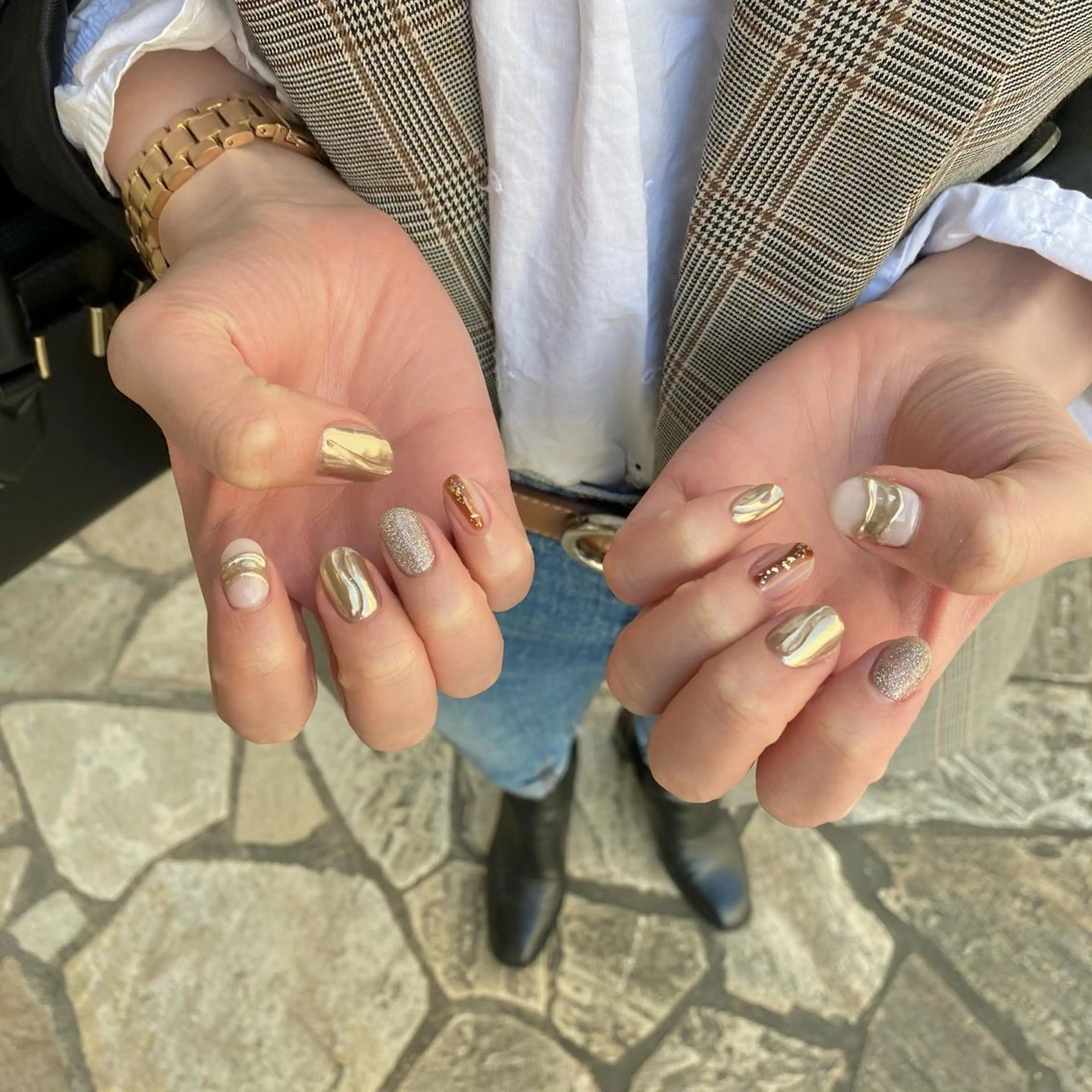 ネイル happiness プライベートサロンのネイルデザイン