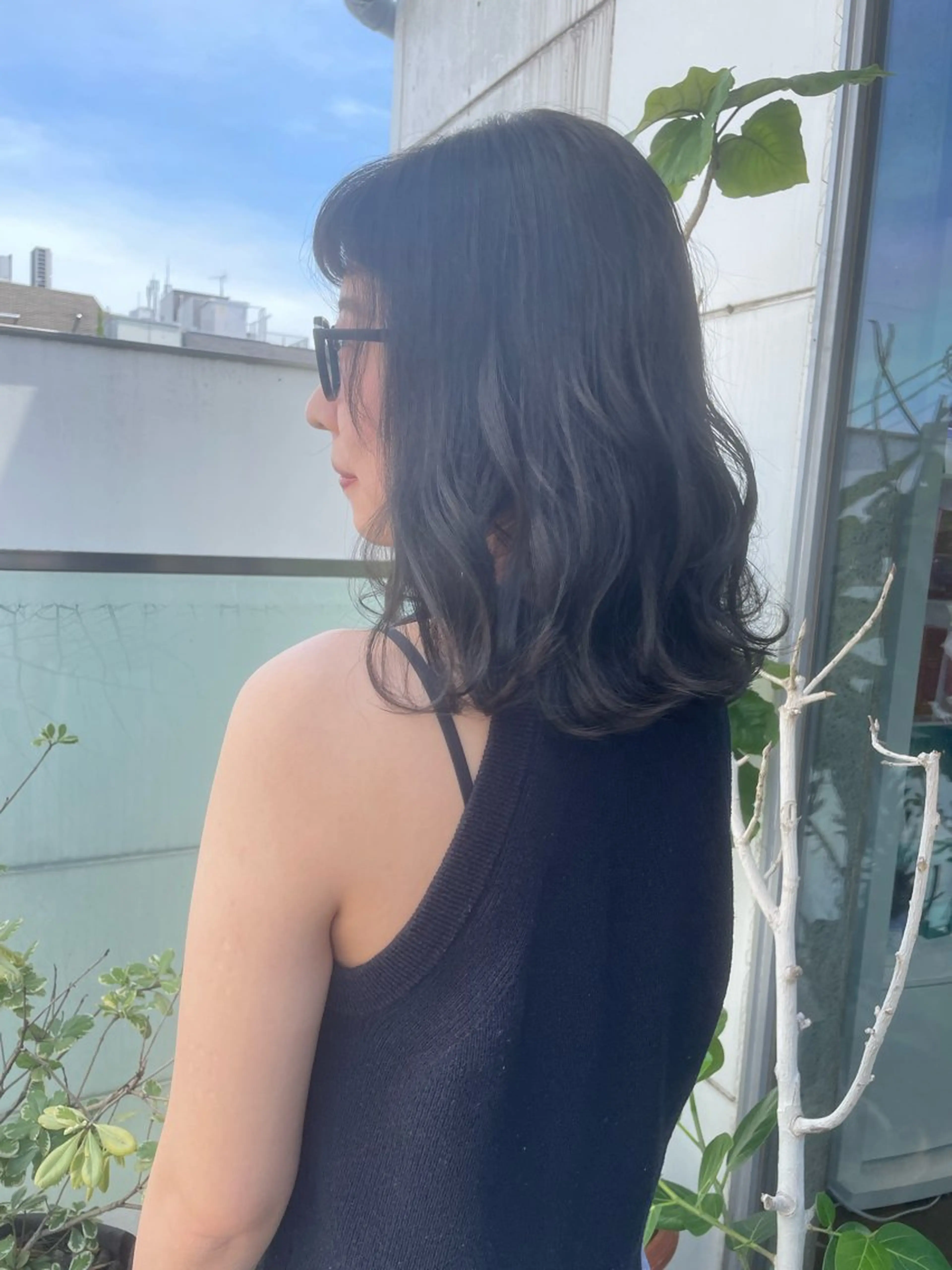 ミディアム カラー 🍋髪質改善× 透明感カラー ジュリのヘアスタイル