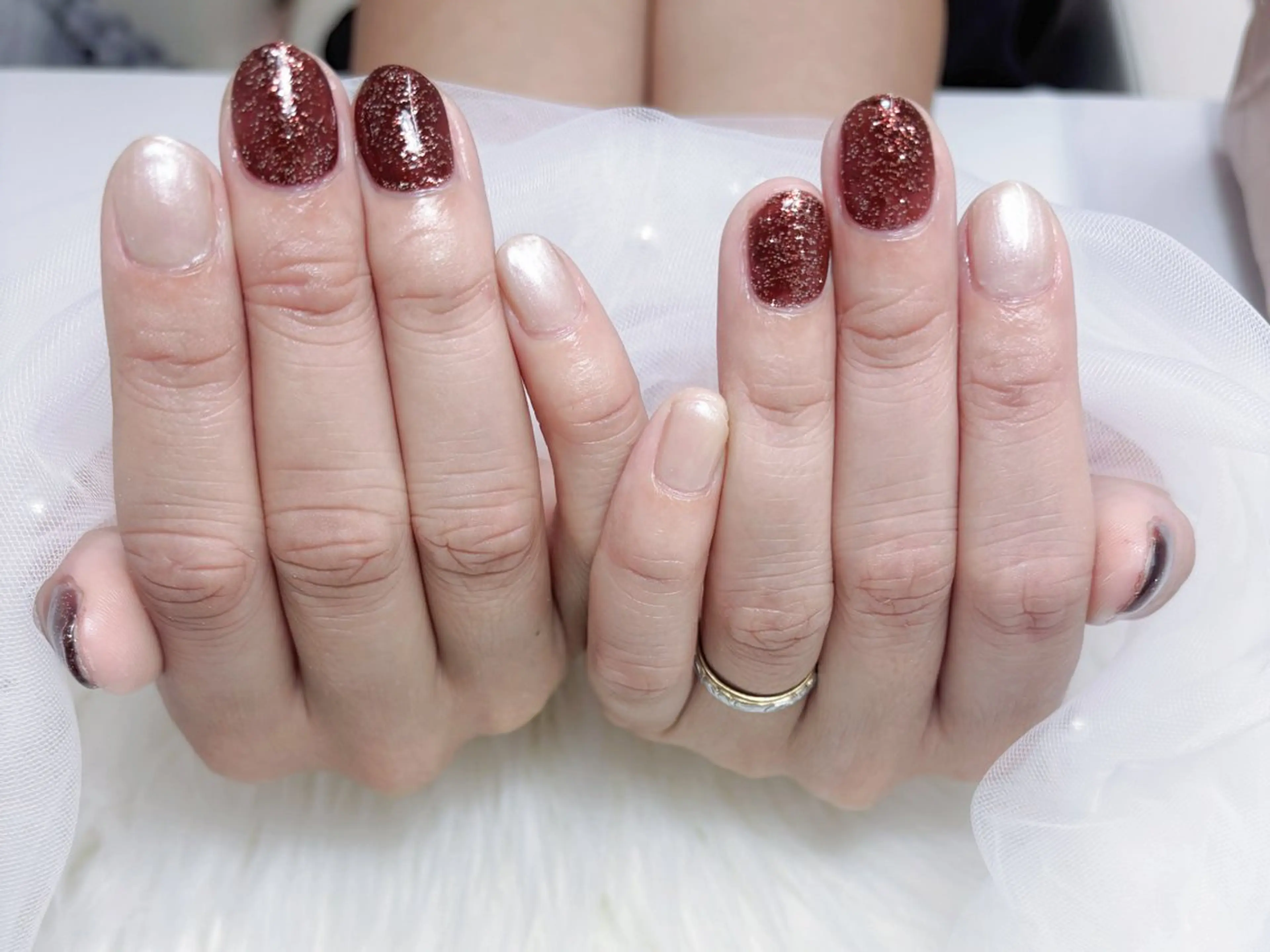 ネイル ハンドネイル bel fiore Jrネイリスト.のネイルデザイン