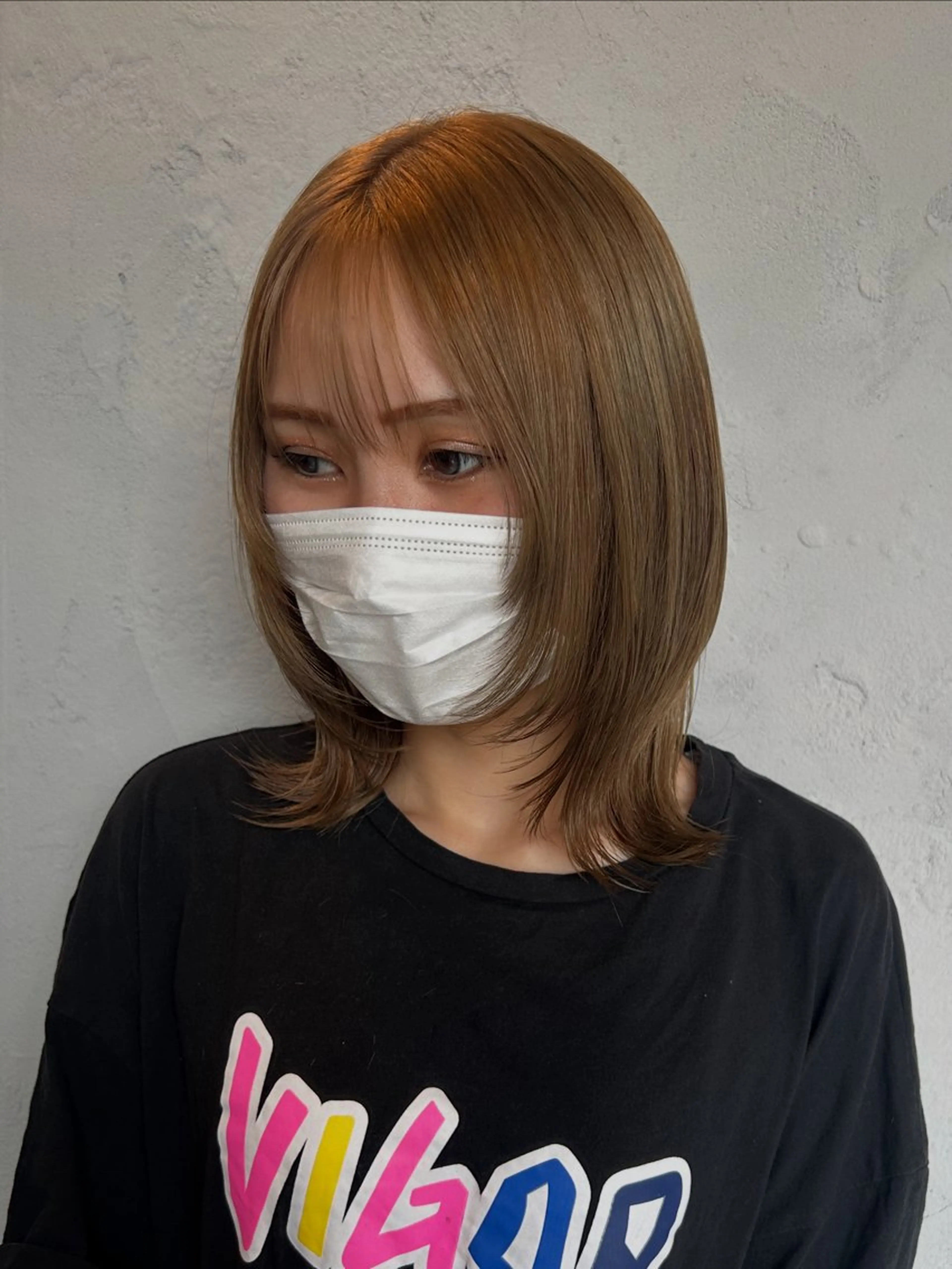 ミディアム レイヤーカット 外ハネヘア カット トリートメント veretta.〜kourien〜所属・🌷veretta. うめだ🌷のヘアスタイル