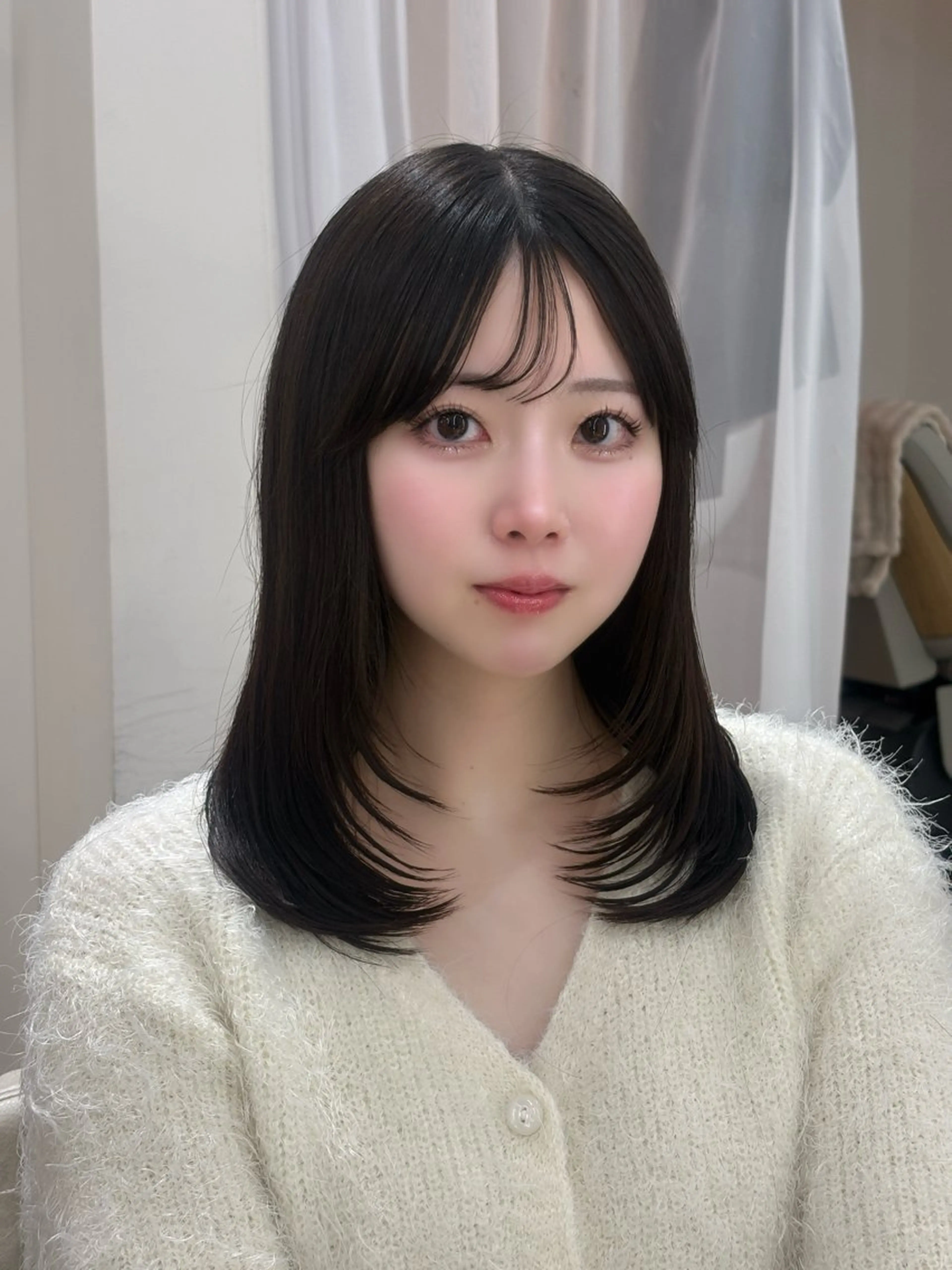 ミディアム i.+odori所属・Miu🤍ショート 🤍レイヤーカットのヘアスタイル