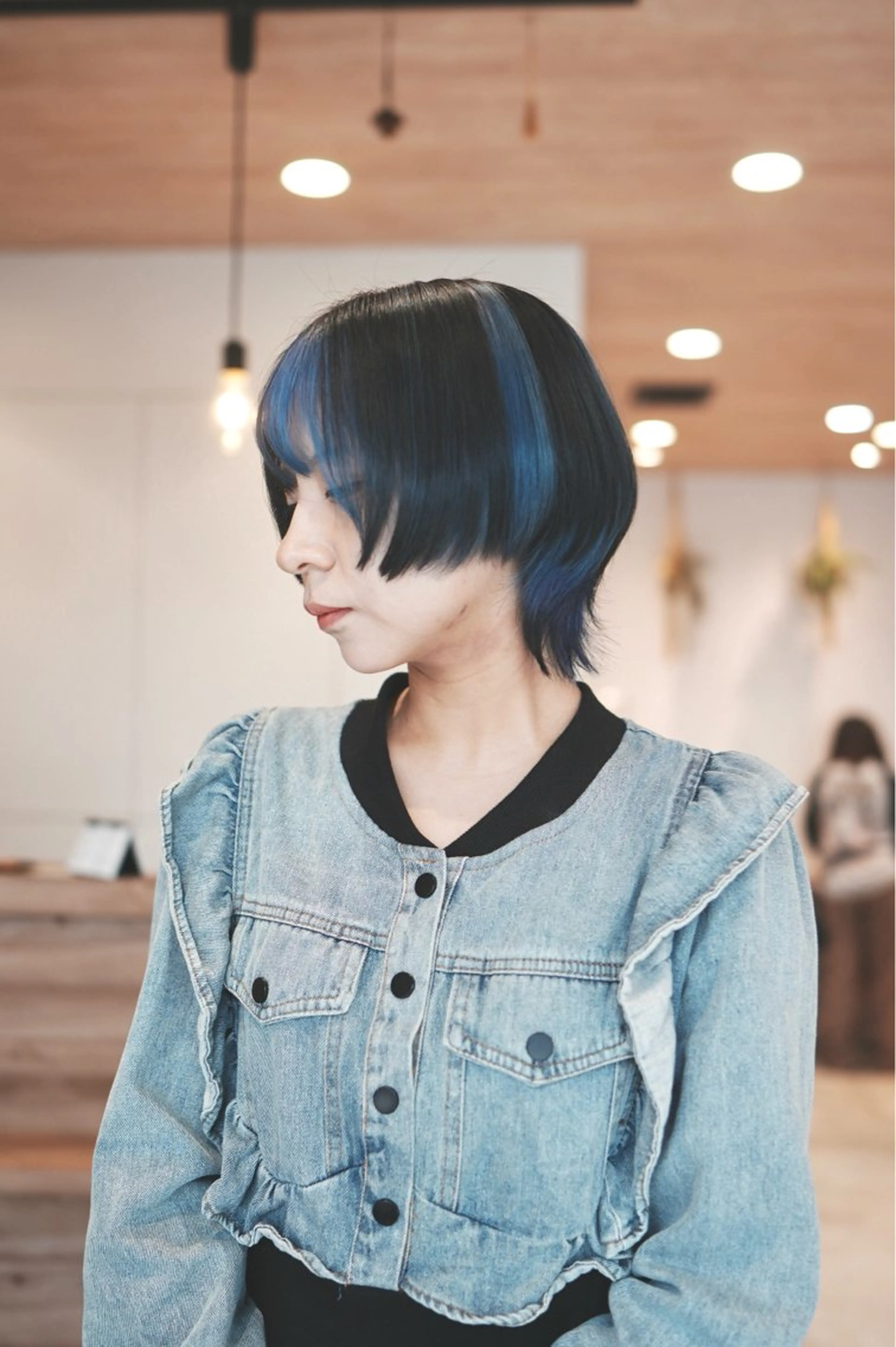 ショート カラー カット ヘアカラー 似合わせ レイヤー須川のヘアスタイル