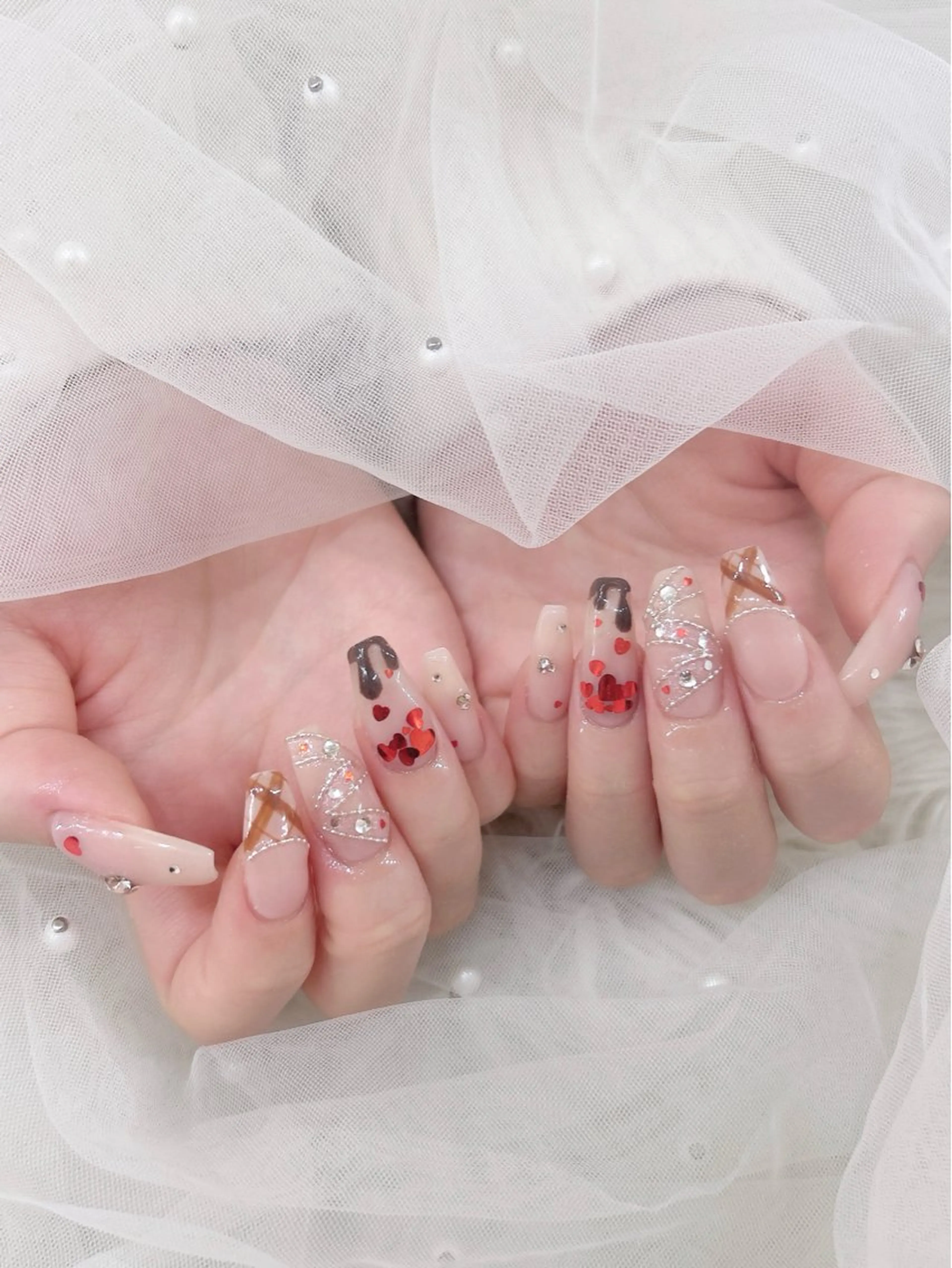 ネイル ハンドネイル 🖤みつき Puty Nailのネイルデザイン