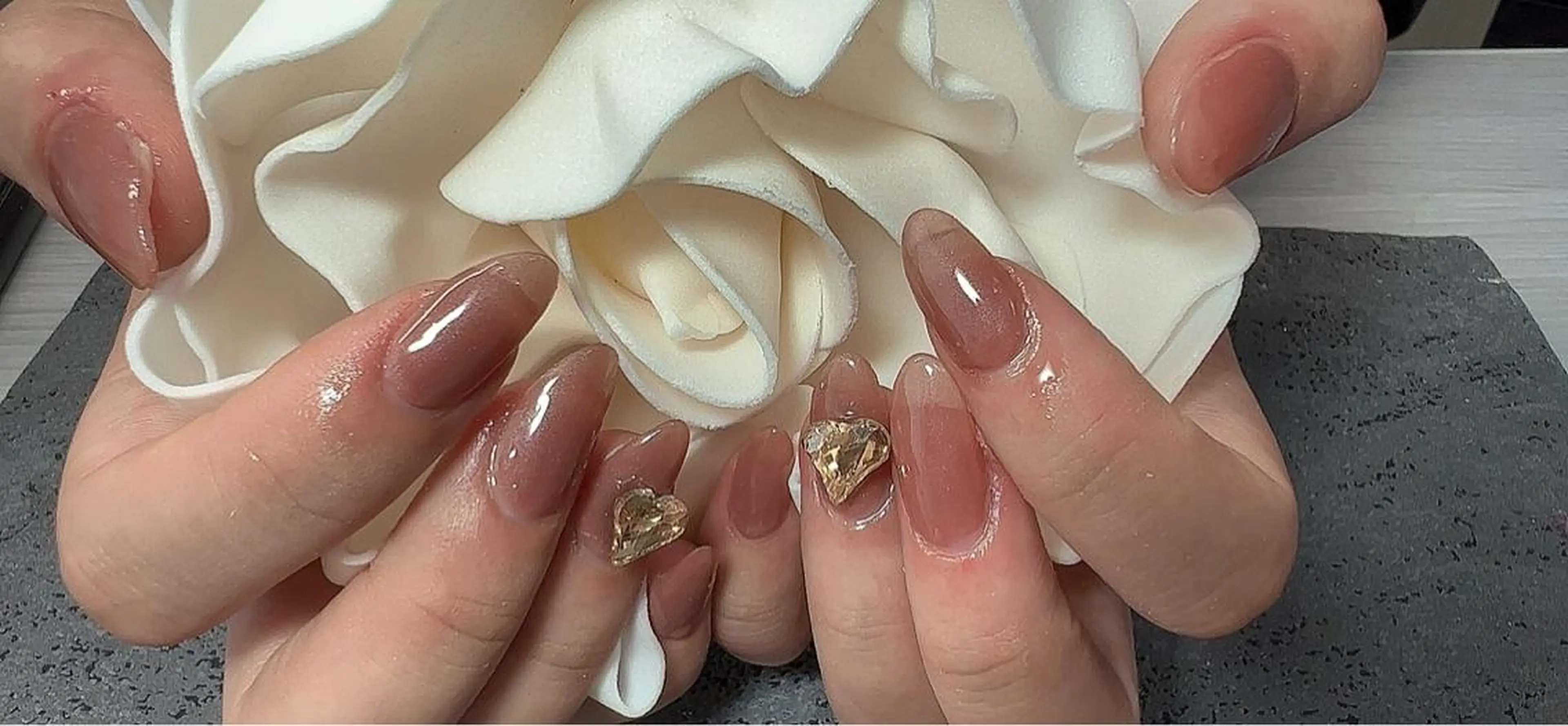 ネイル ワンカラーネイル ハンドネイル Ruana Nailのネイルデザイン