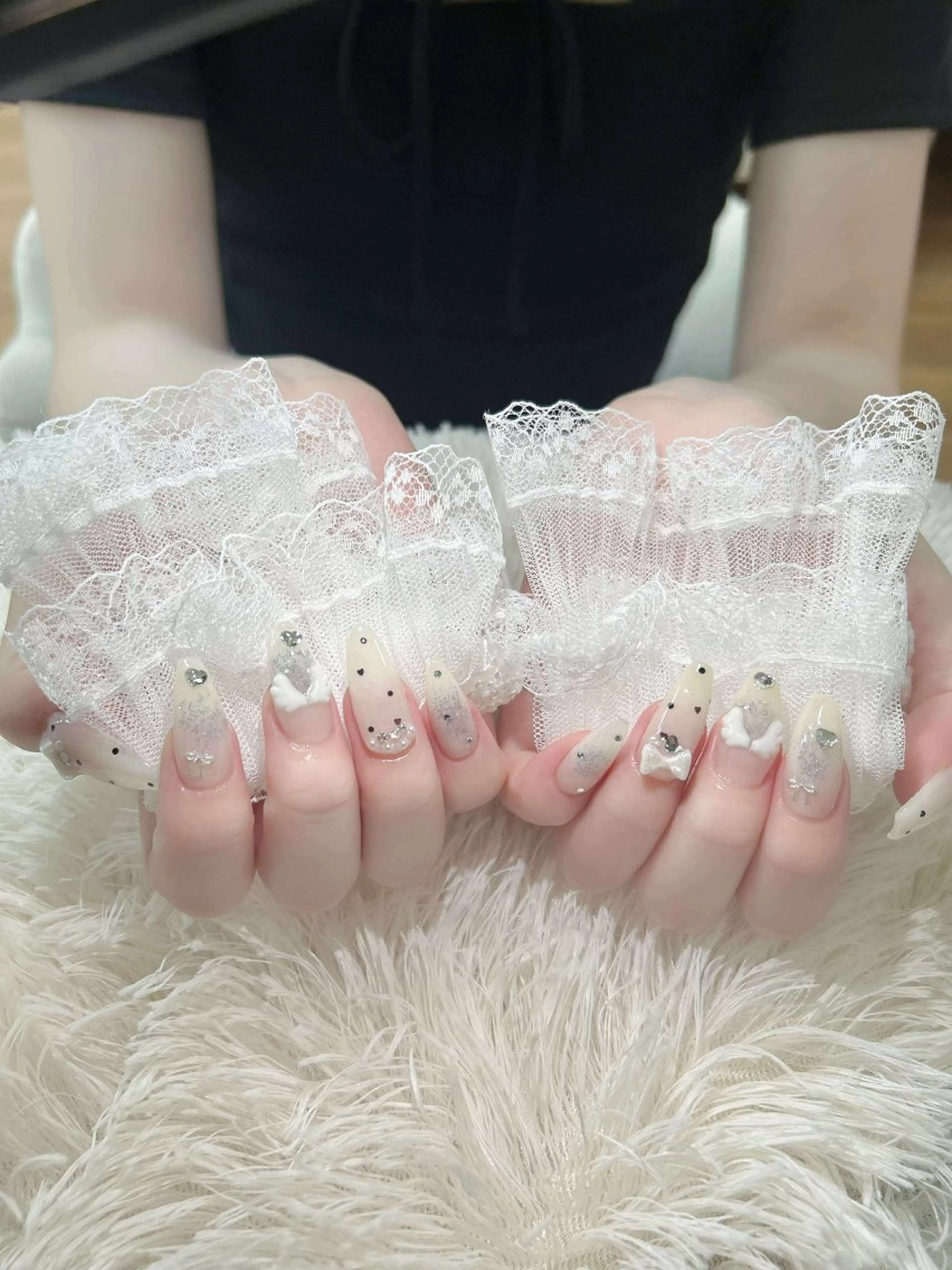 ネイル ハンドネイル ハンドケア Hara Nail 【パラジェル使用】のネイルデザイン