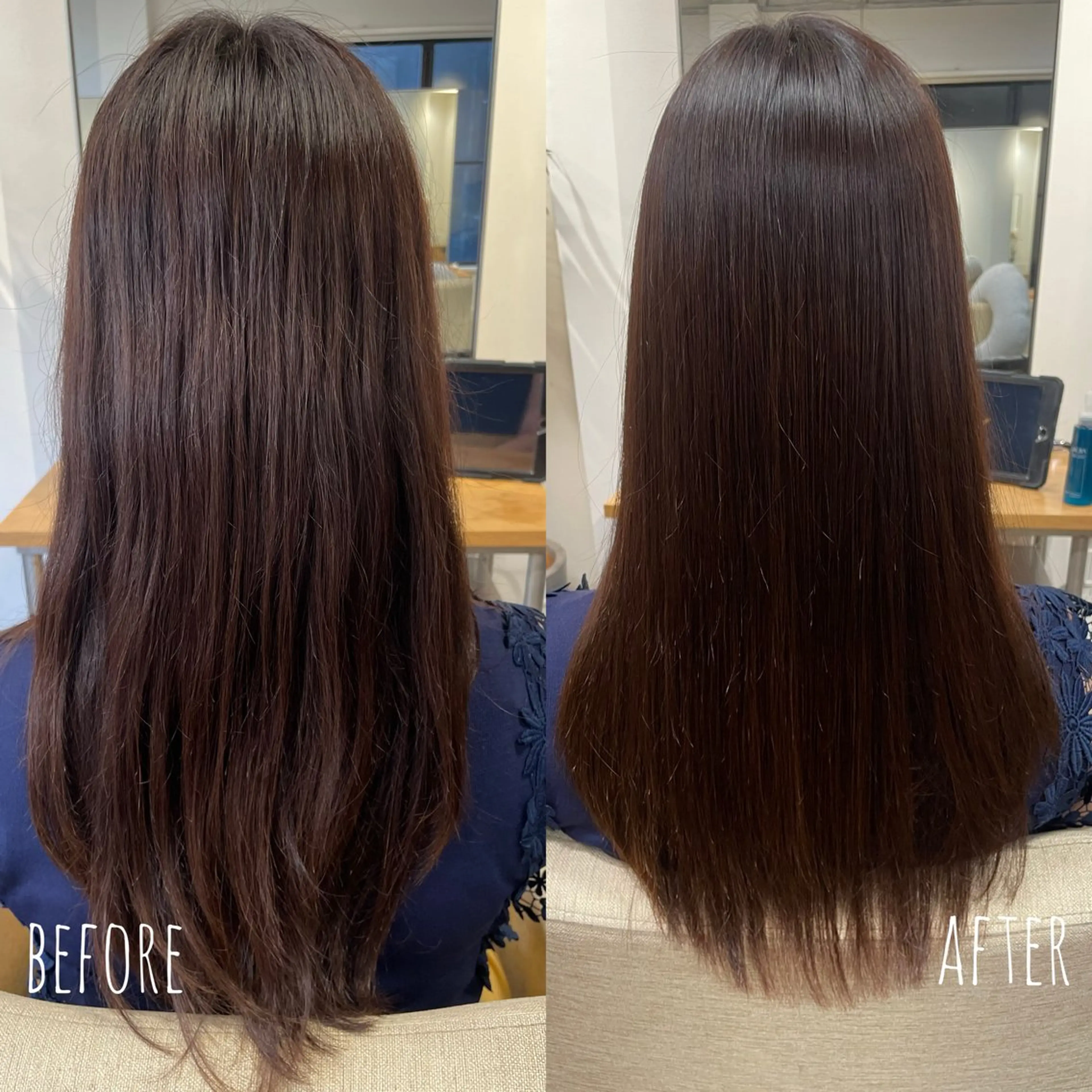 ロング BELO 愛未のヘアスタイル