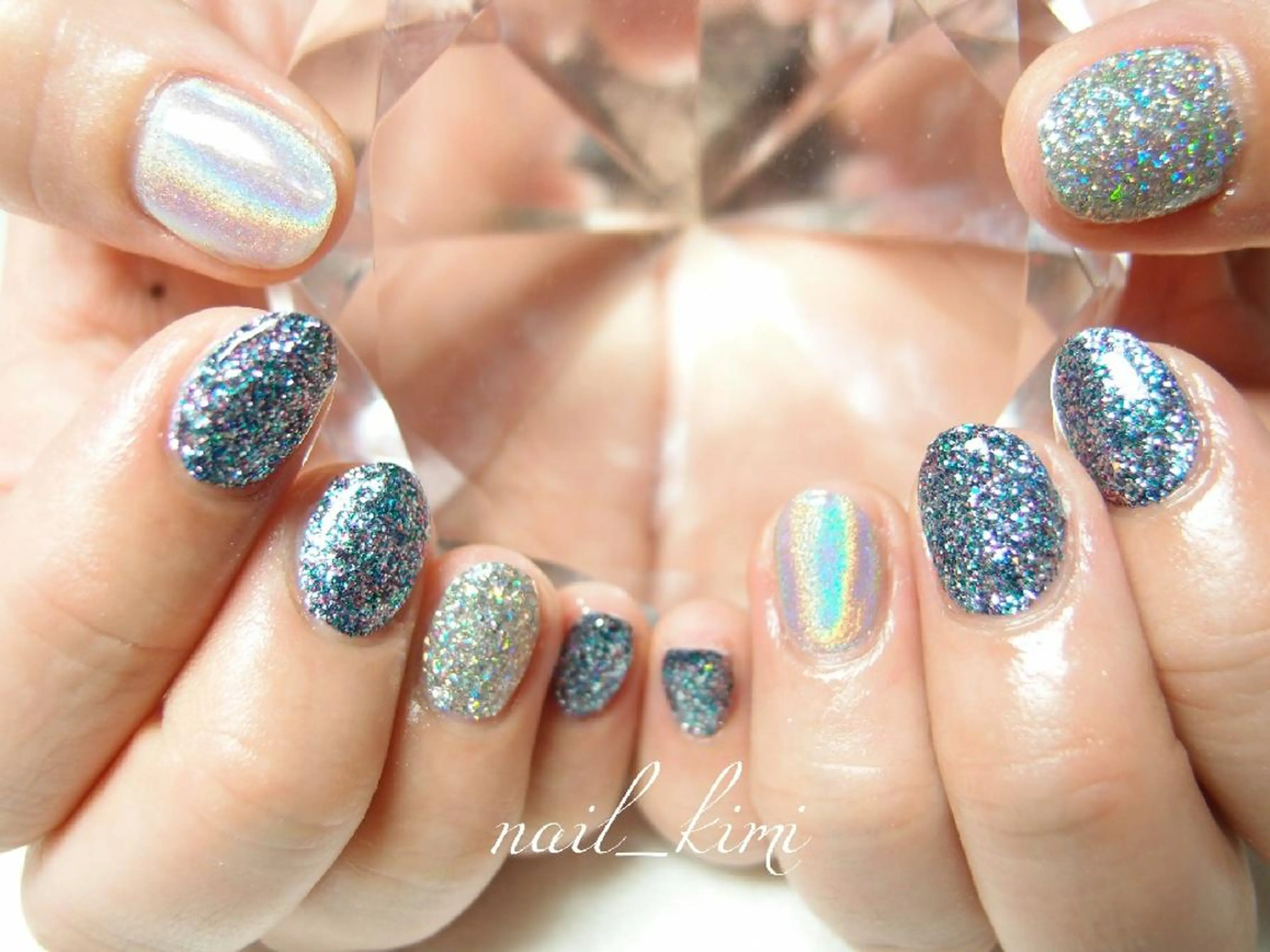 メンズ ネイル アートネイル ワンカラーネイル ConneQt所属・ETHOSENSE. kimikaのネイルデザイン