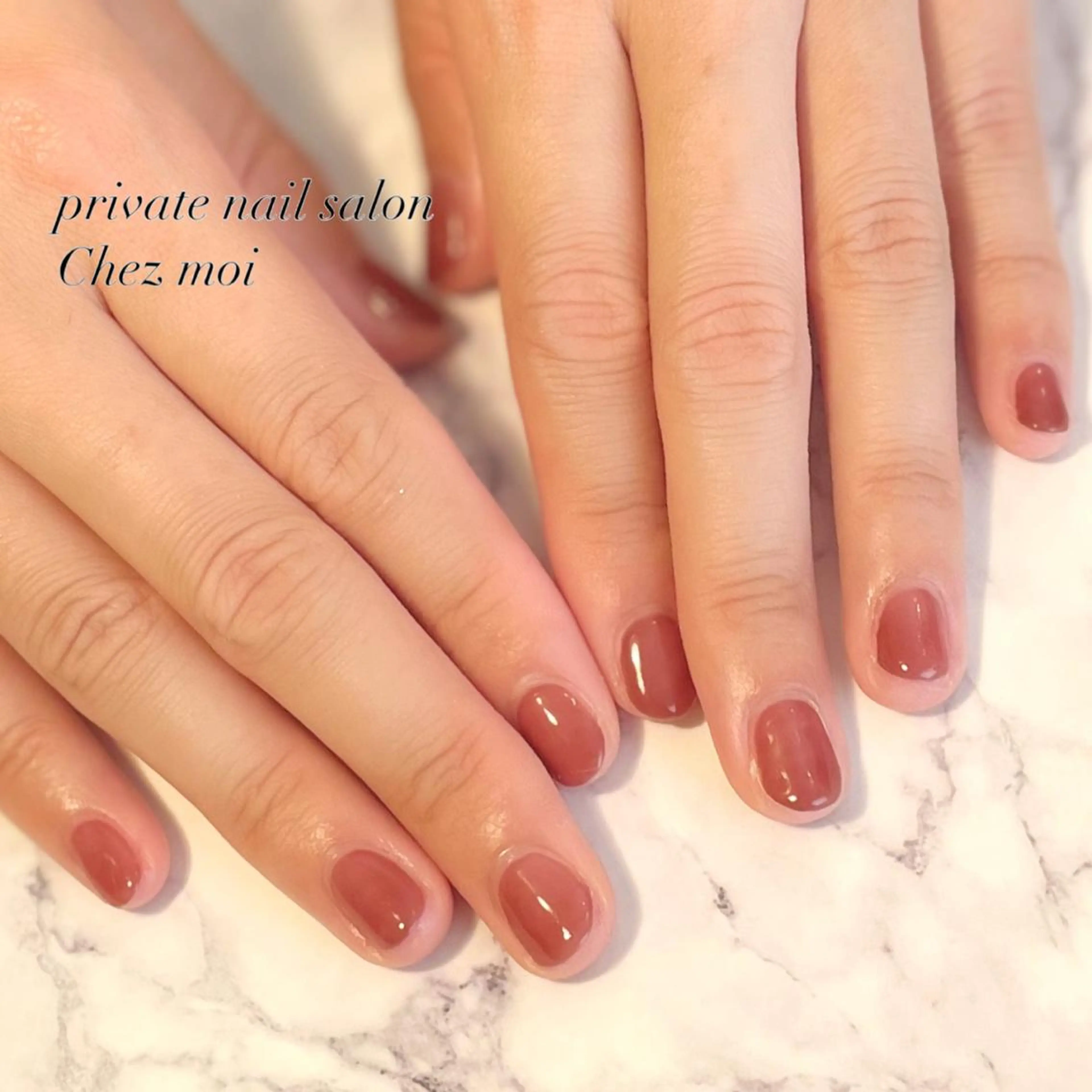 ネイル ワンカラーネイル KOMINE TOMOKOのネイルデザイン