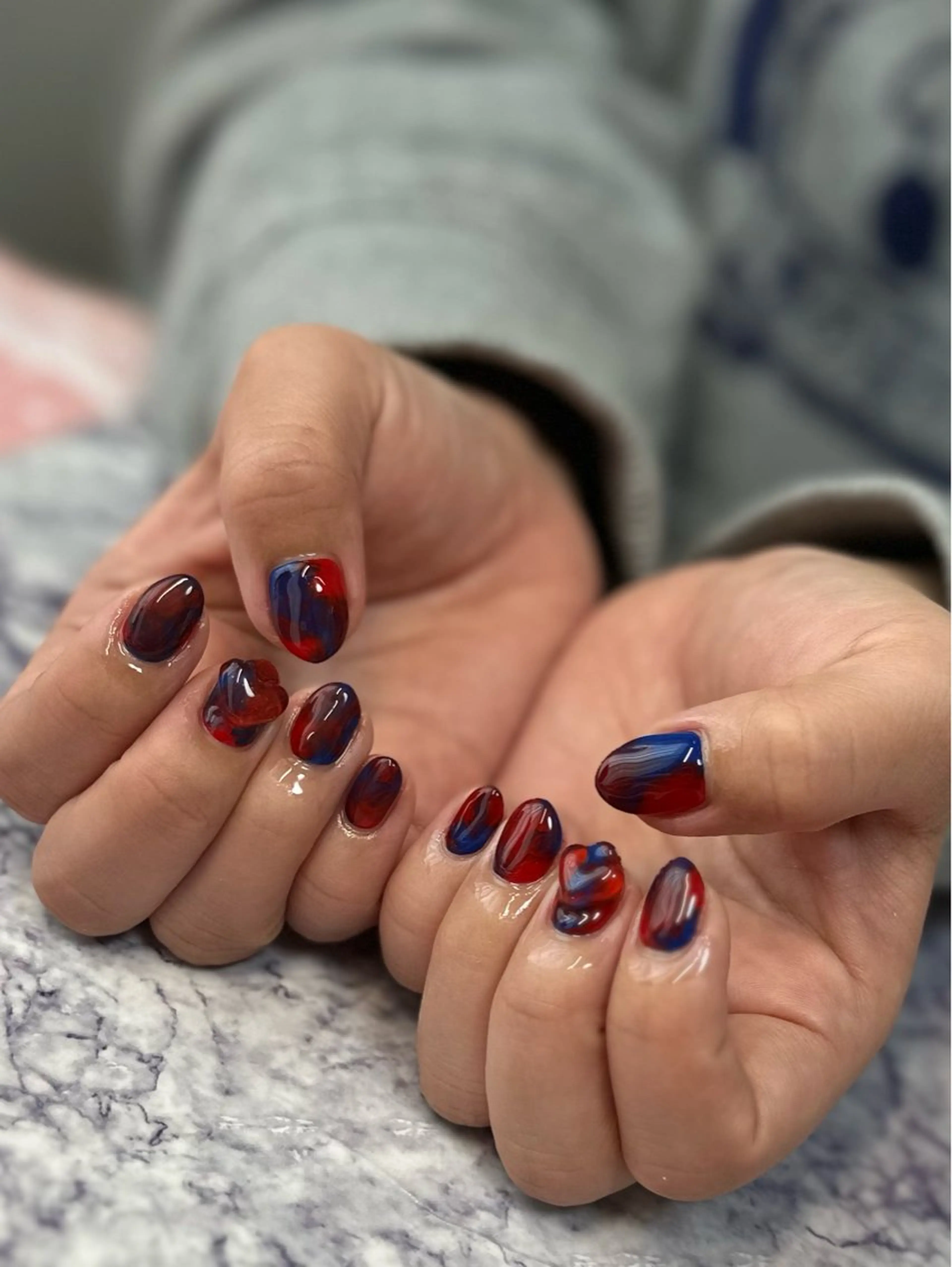 ネイル ハンドネイル フットネイル Pretzels🥨 【プレッツェル】ミウのネイルデザイン