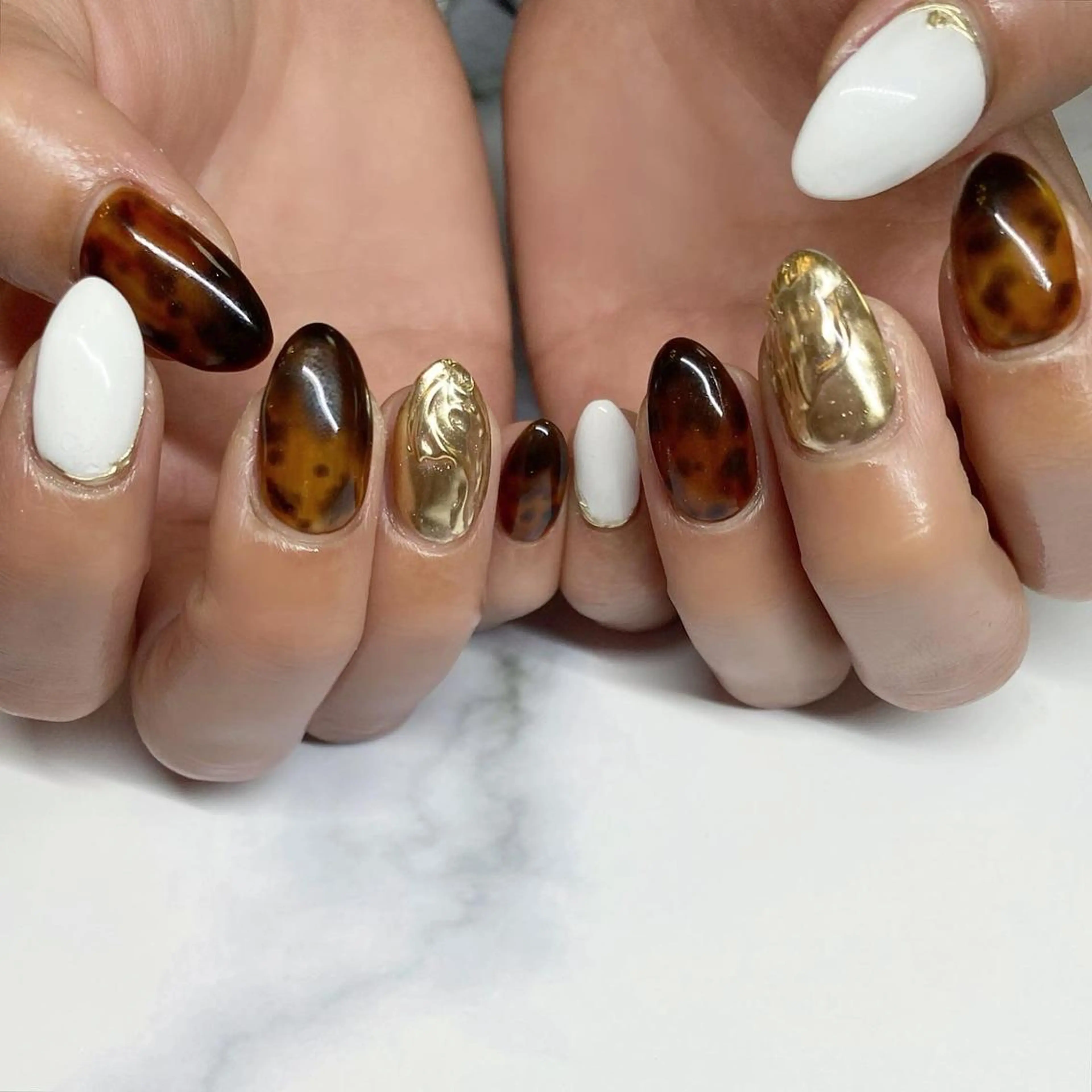 ネイル アニマル柄 Nail ameria megu所属・ameria meguのネイルデザイン