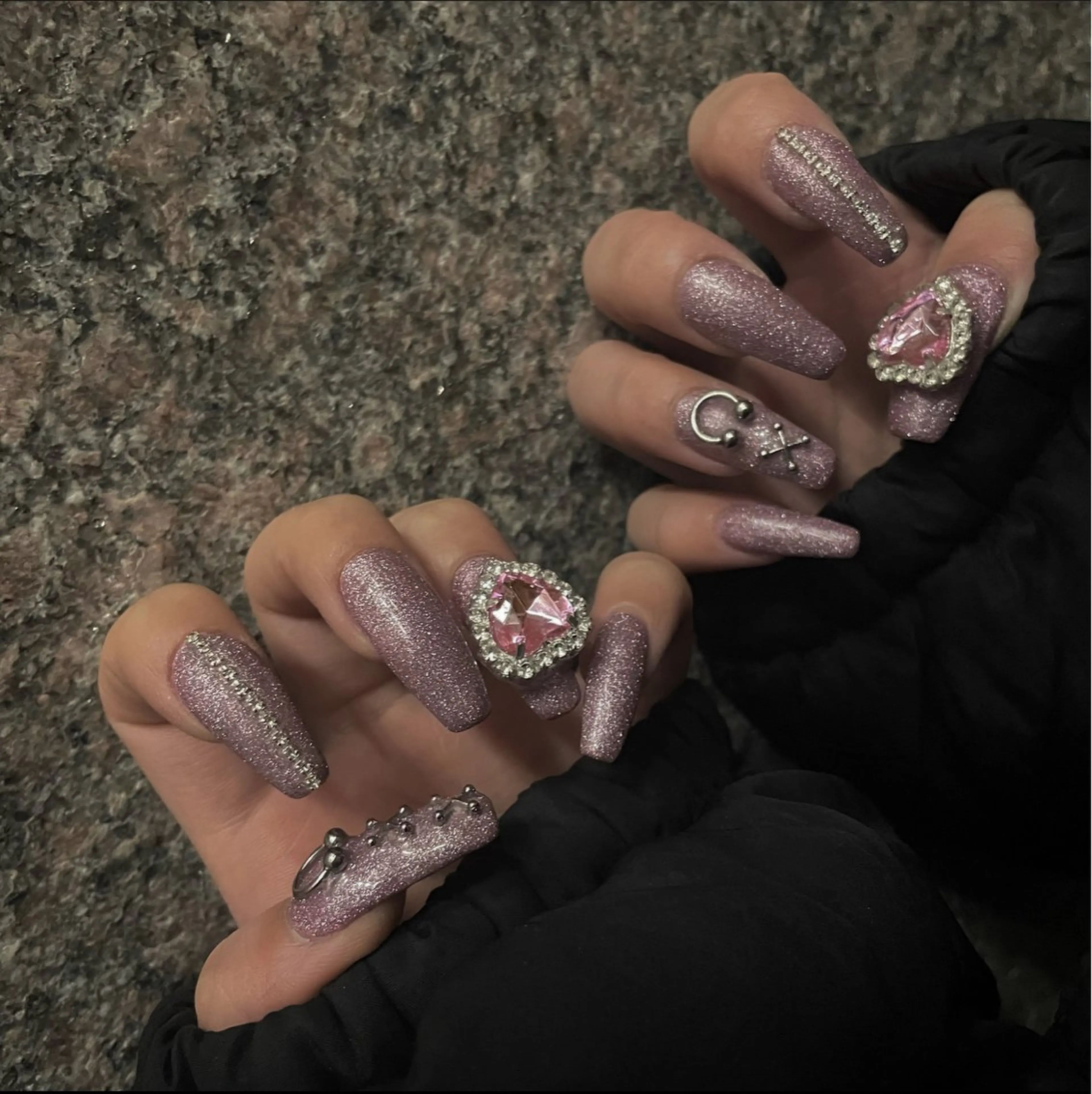 ネイル Aurora eyelash &nail salonアメ村店所属・YUKI nailistのネイルデザイン