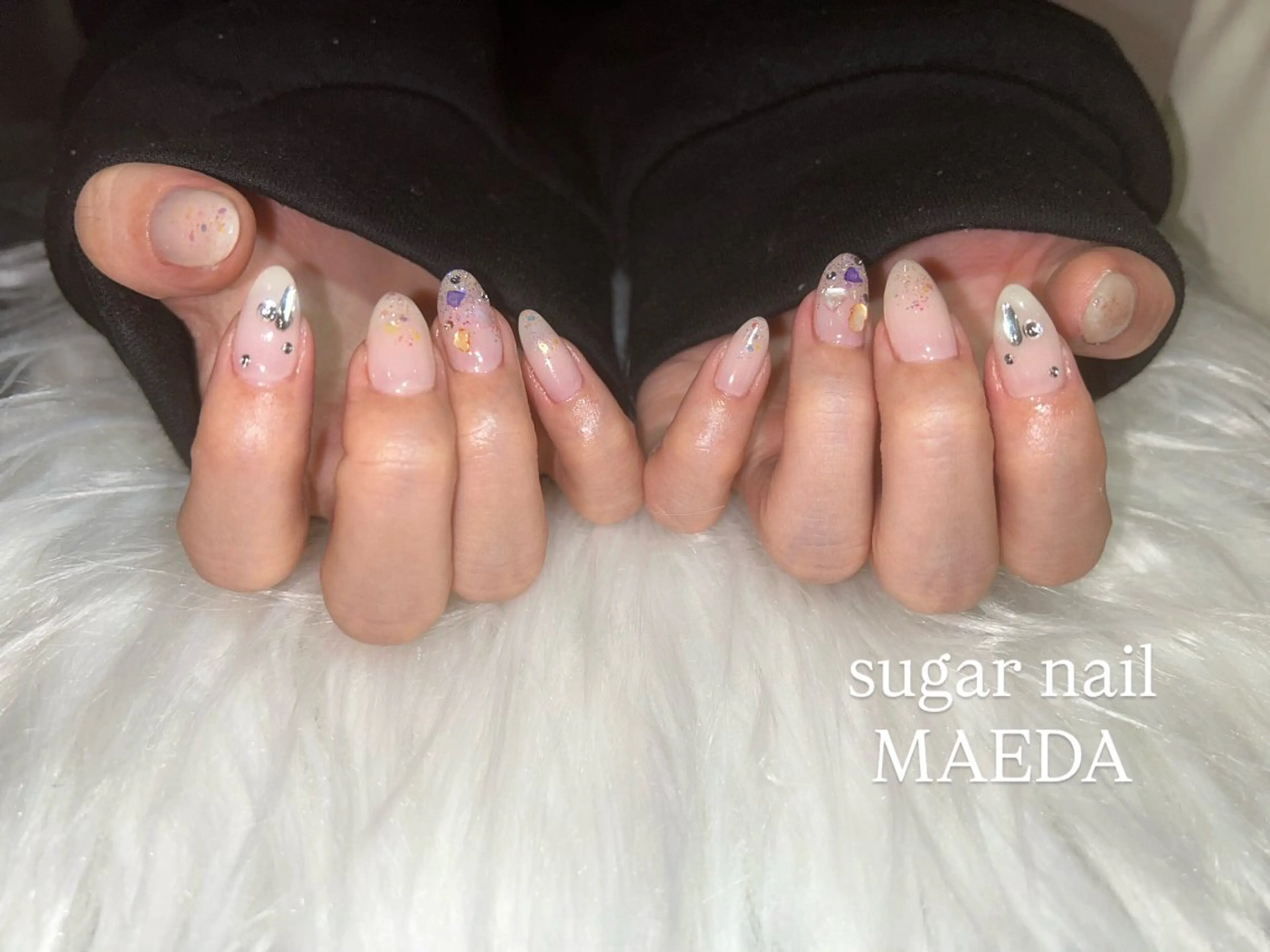 ネイル 前田 萌のネイルデザイン