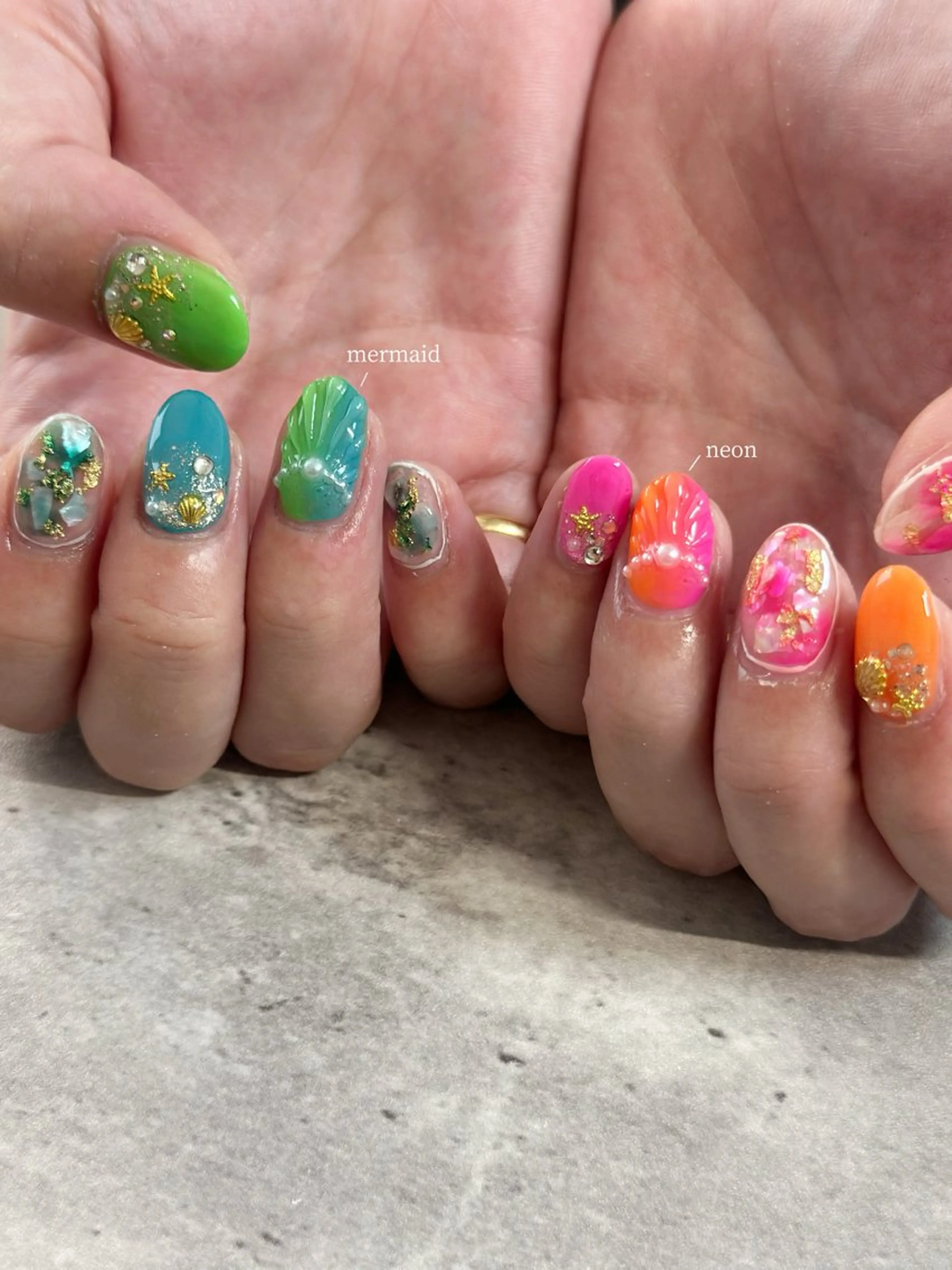 ネイル ハンドネイル One's Nail Roomのネイルデザイン