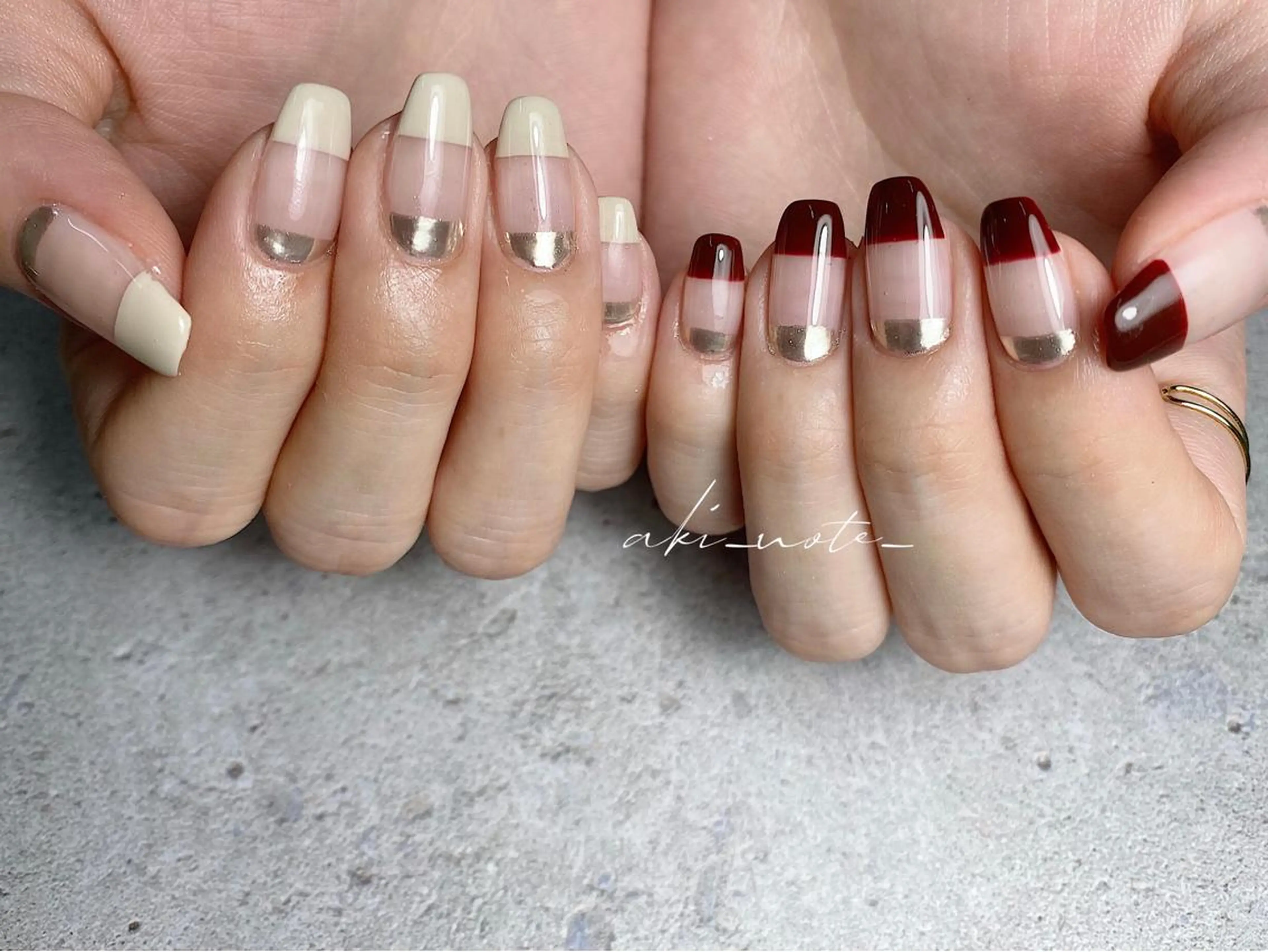 ネイル アートネイル ハンドネイル フットネイル GRANDE大須 栄/店長 aki🌙のネイルデザイン