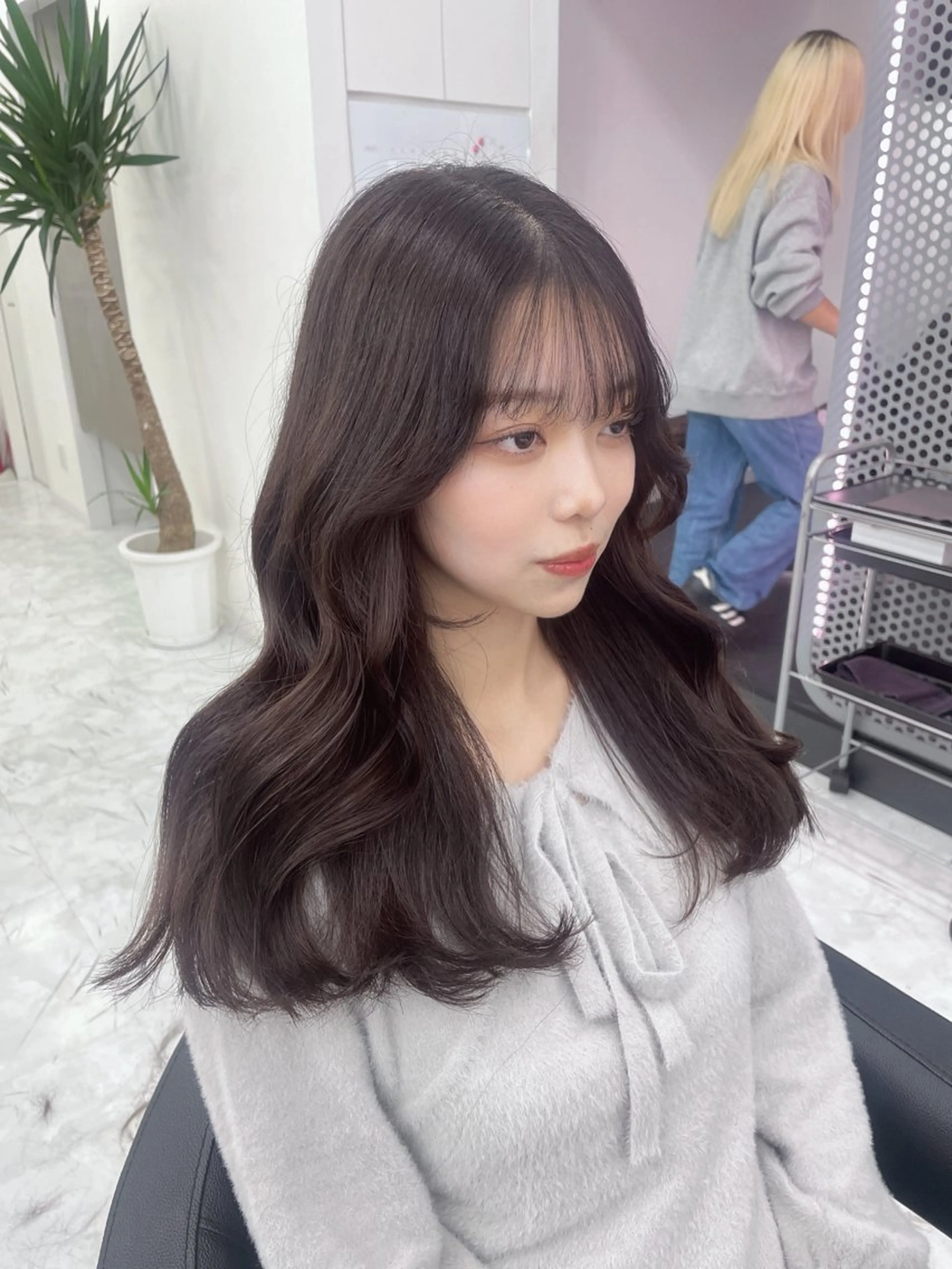 ロング カラー 🤍韓国トレンド ヘア🤍miku🤍のヘアスタイル