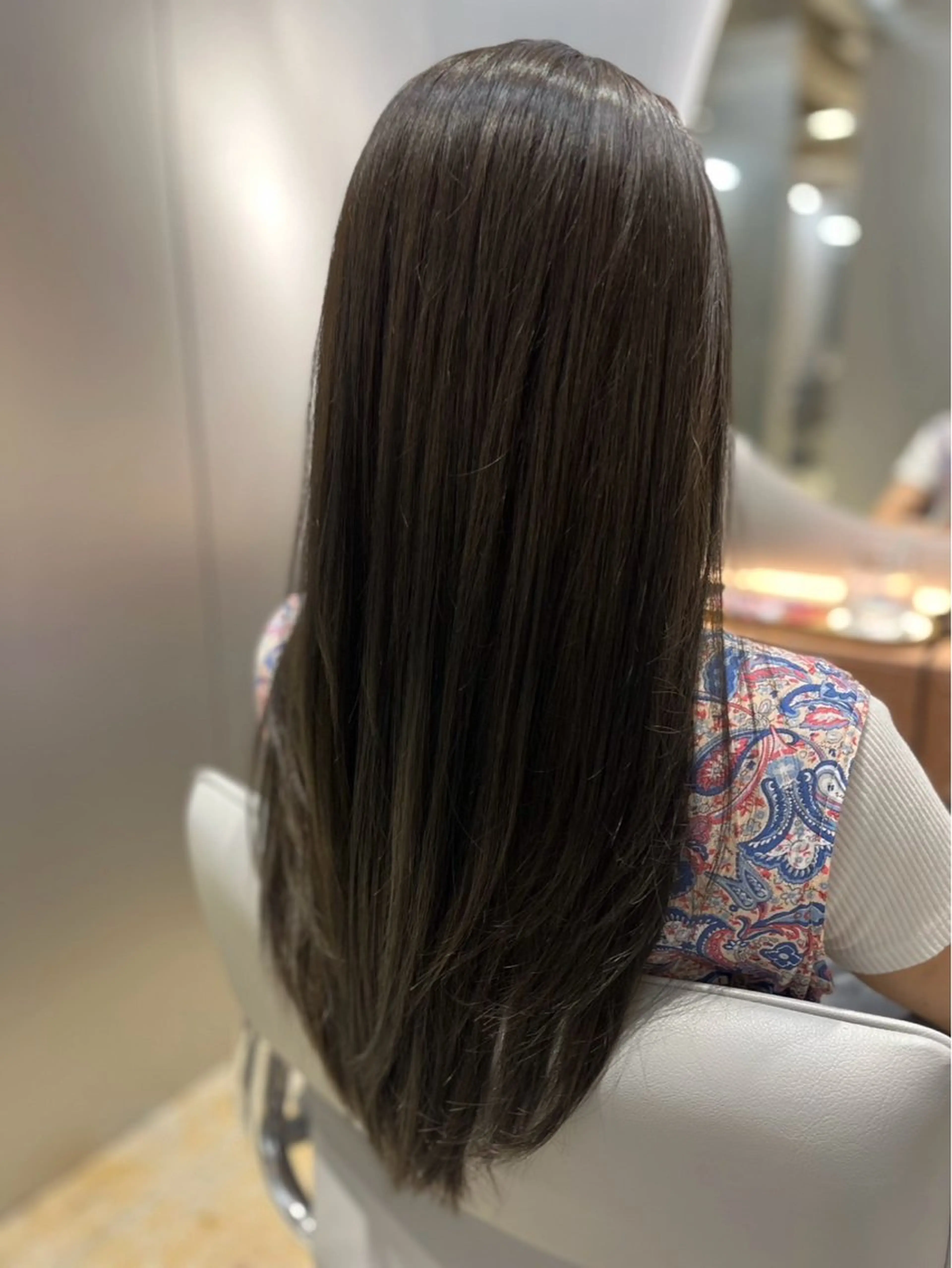 【髪質改善カラー＋水潤トリートメント】SNS掲載OKの場合更に¥550-OFFの写真