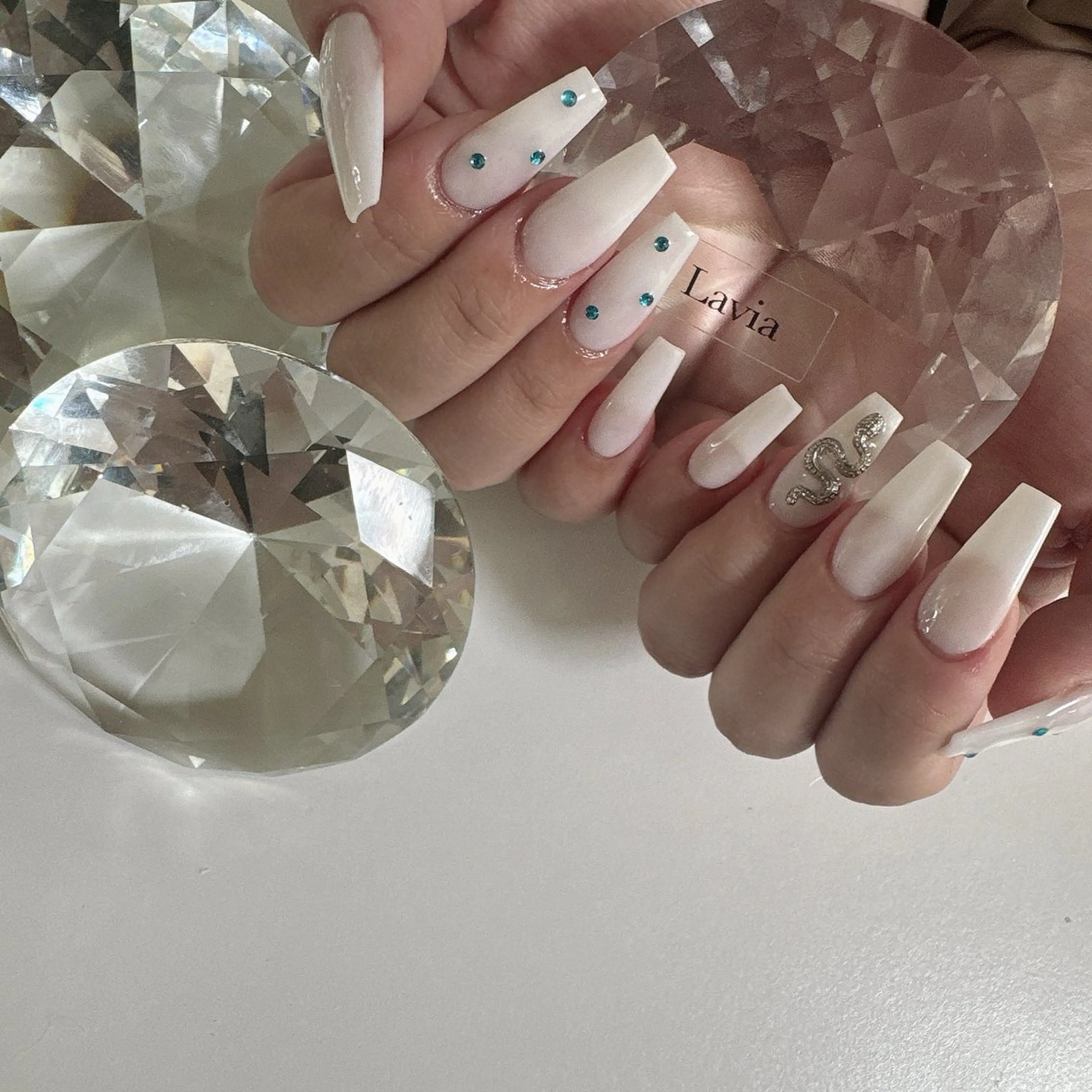 ネイル ハンドネイル Lavia nail＆eyelash所属・lavia🖤 ayumiのネイルデザイン