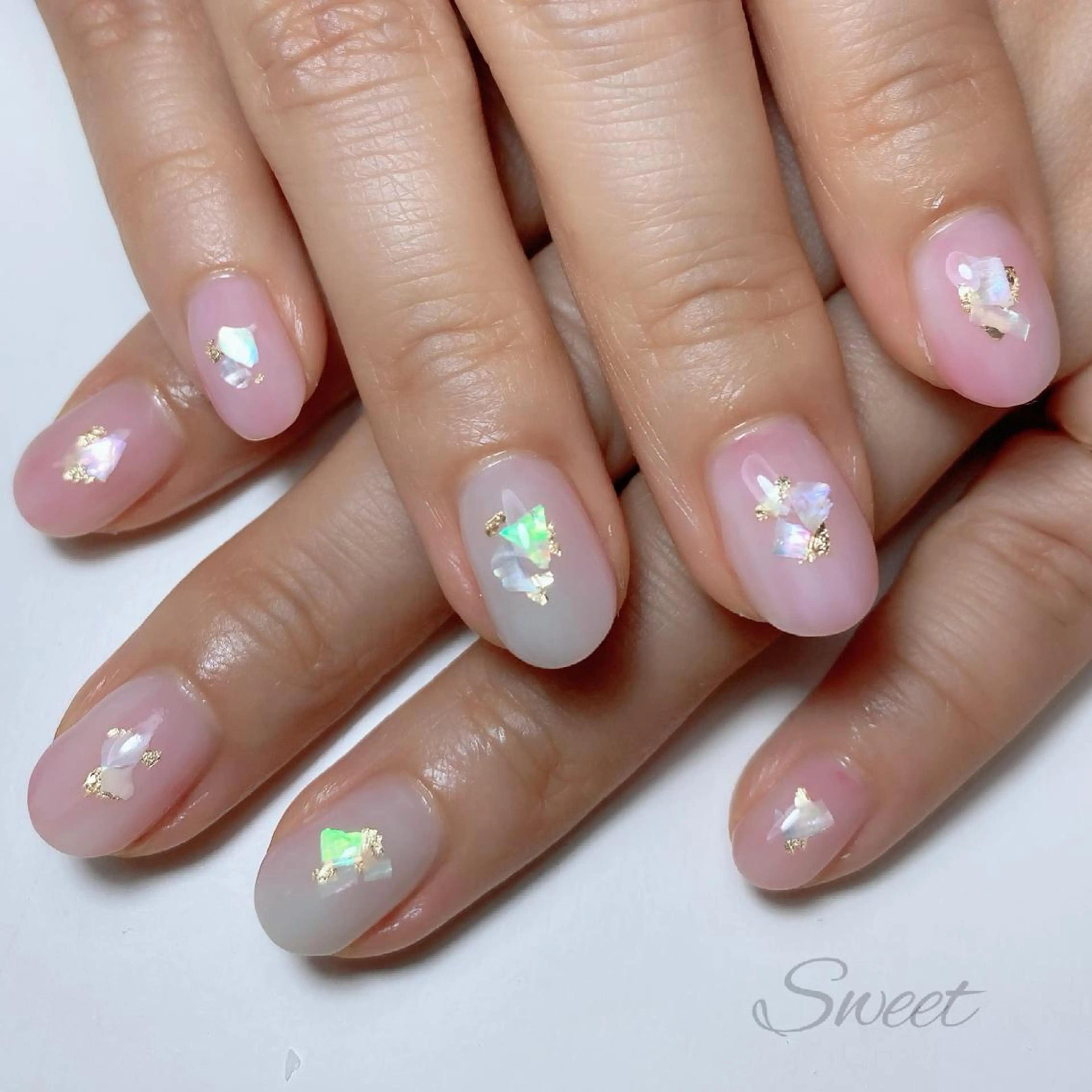 ネイル sweet 仲野陽子のネイルデザイン