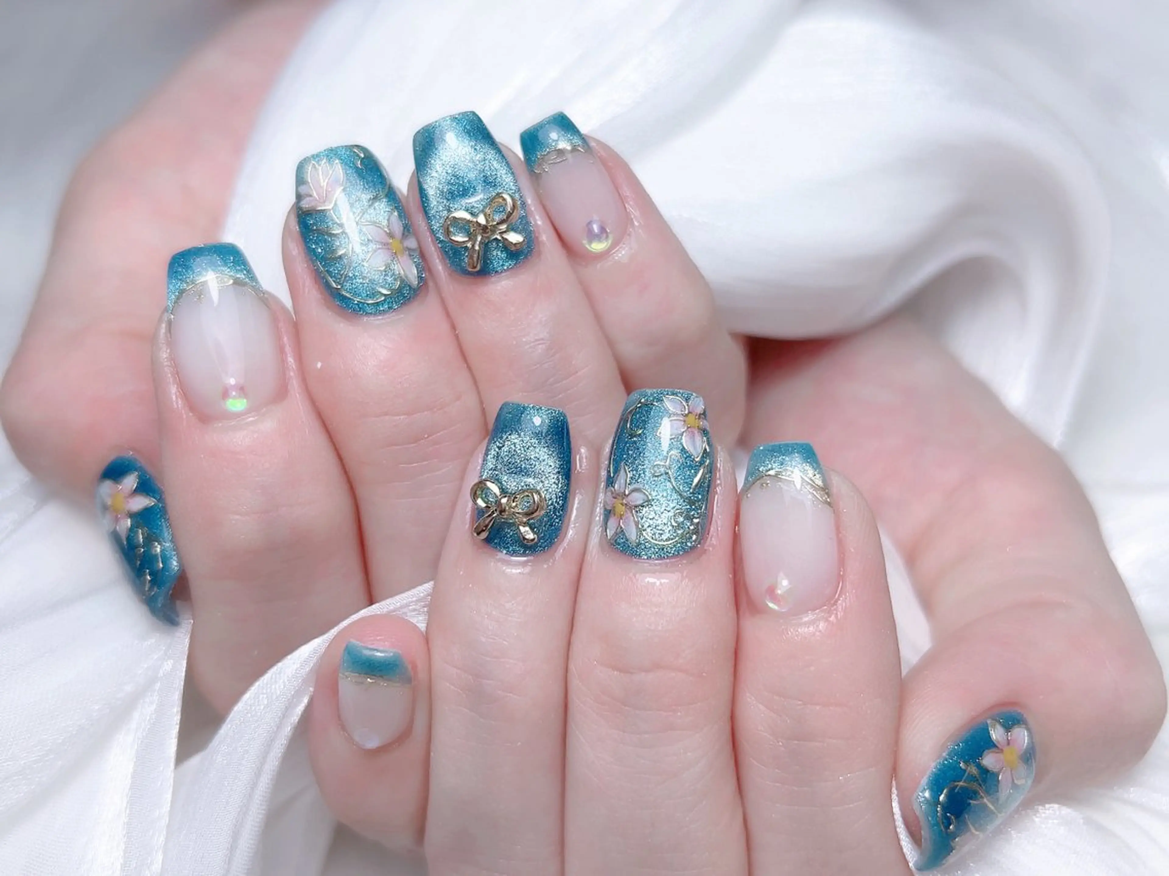 ネイル M🌷nail 長さだし専門店のネイルデザイン