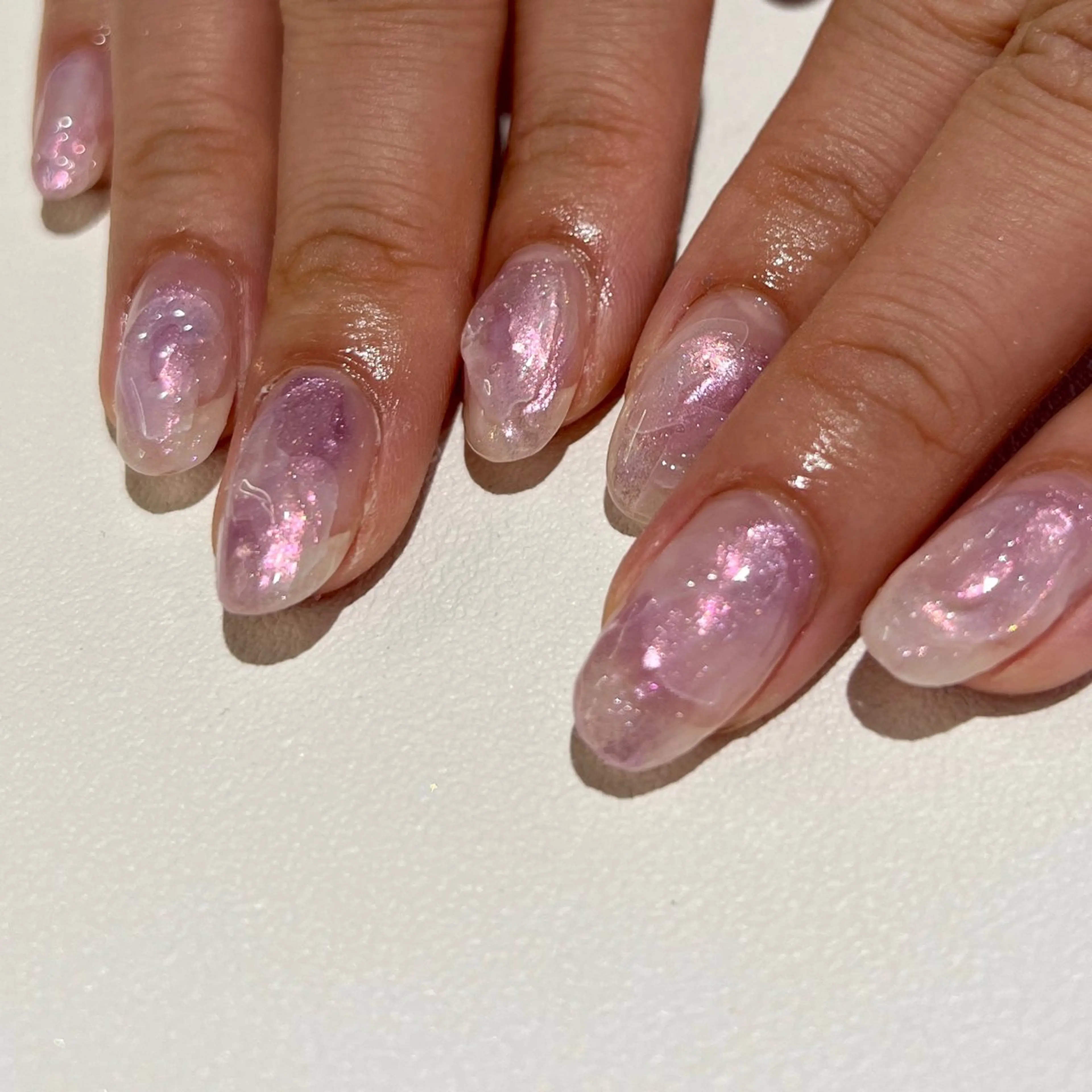 ネイル ニュアンスネイル ハンドネイル 個性派ニュアンス nuts nail所属・【池袋】nuts nail　なつみのネイルデザイン