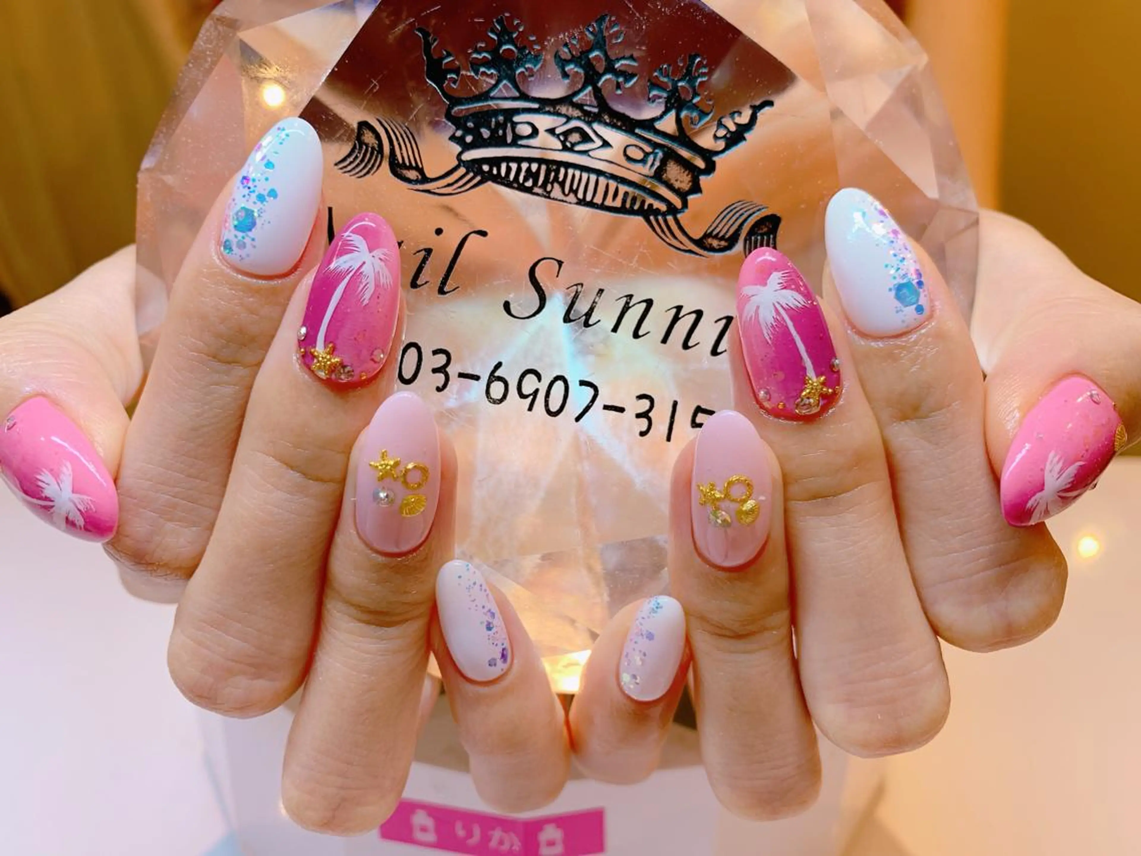 ネイル 長さだし専門店 M2　rikaのネイルデザイン