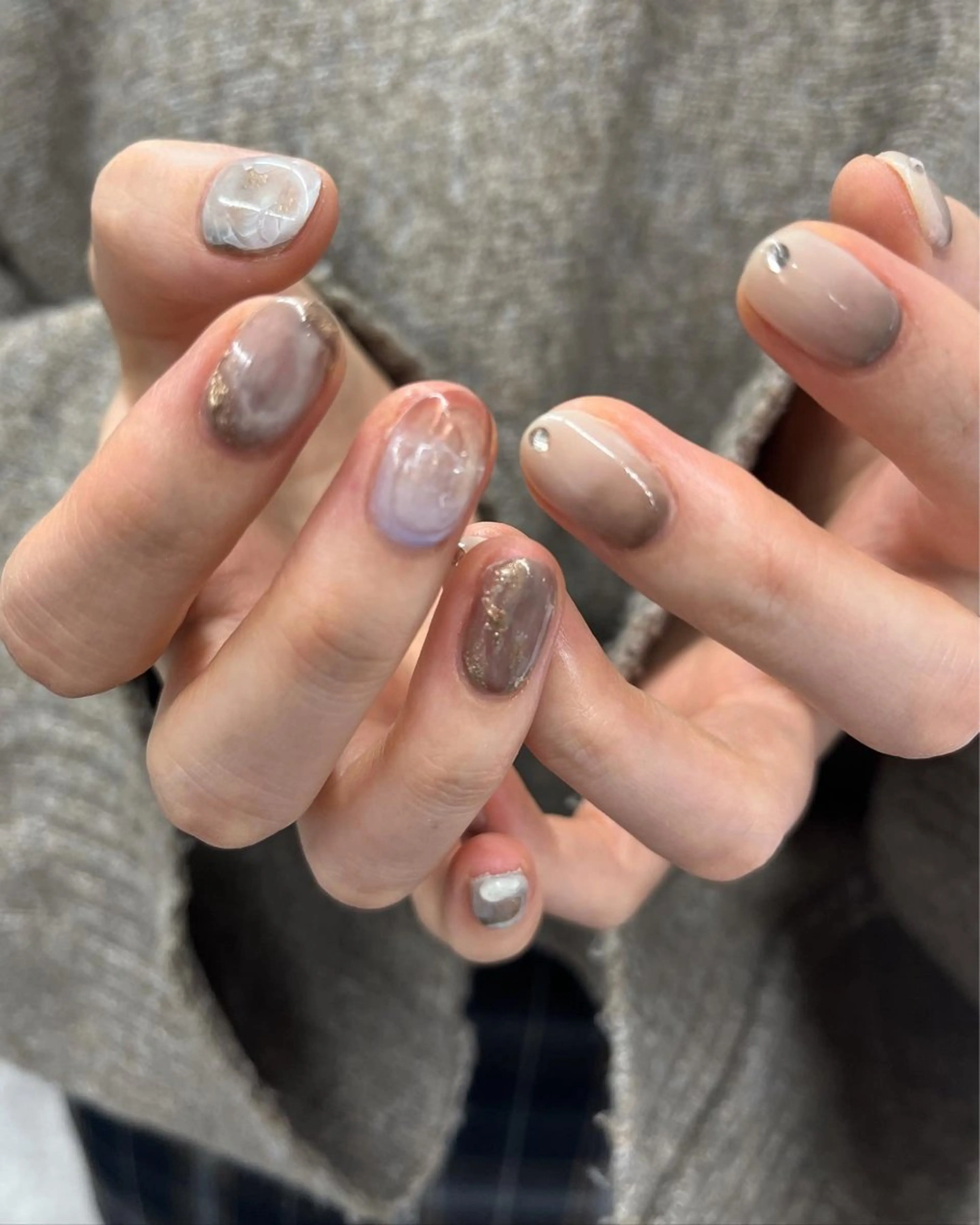 ネイル MUKUTOU nail 　YUKIのネイルデザイン