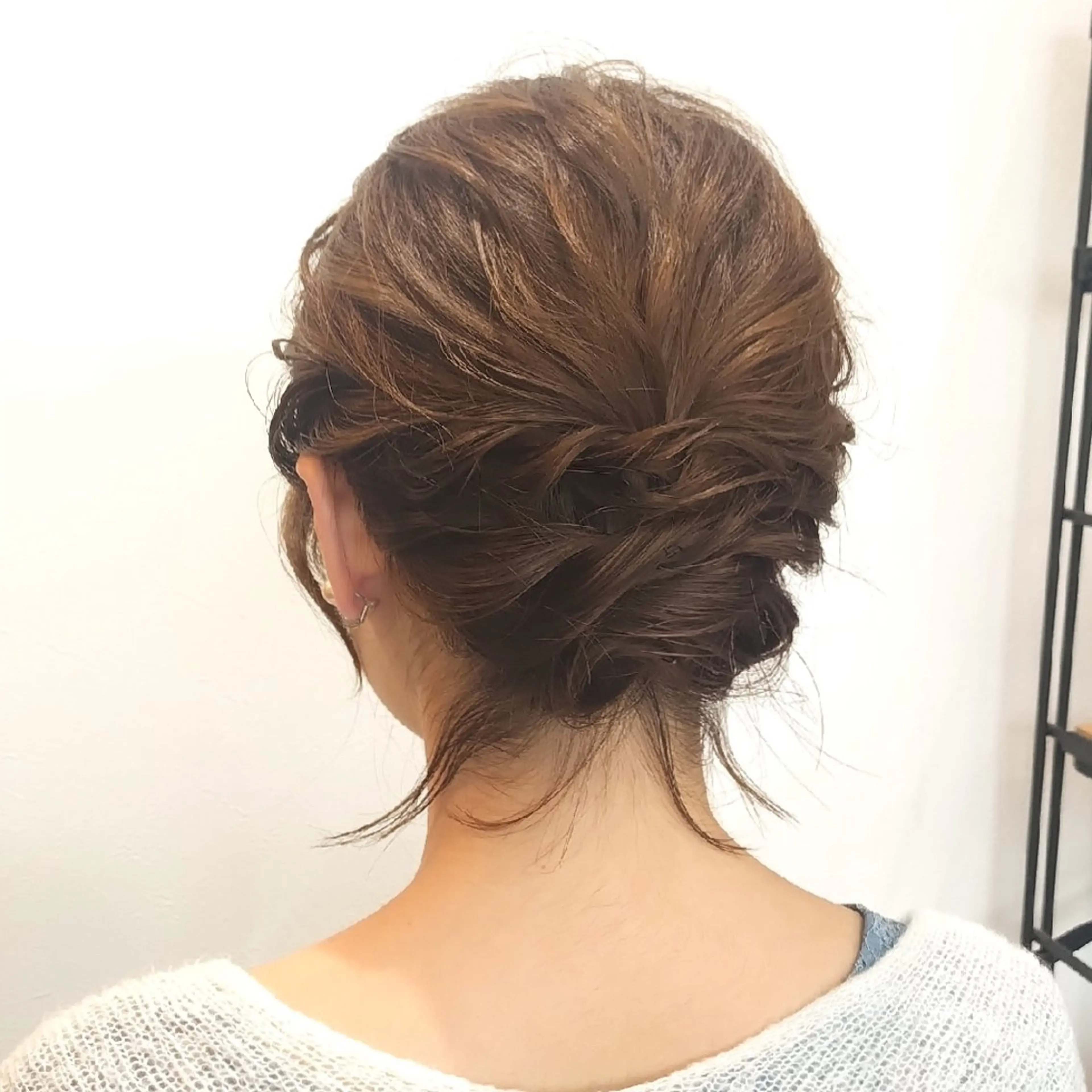 ミディアム ヘアアレンジ ヘアセット ヘアアレンジ/透明感 カラー/AKARIのヘアスタイル