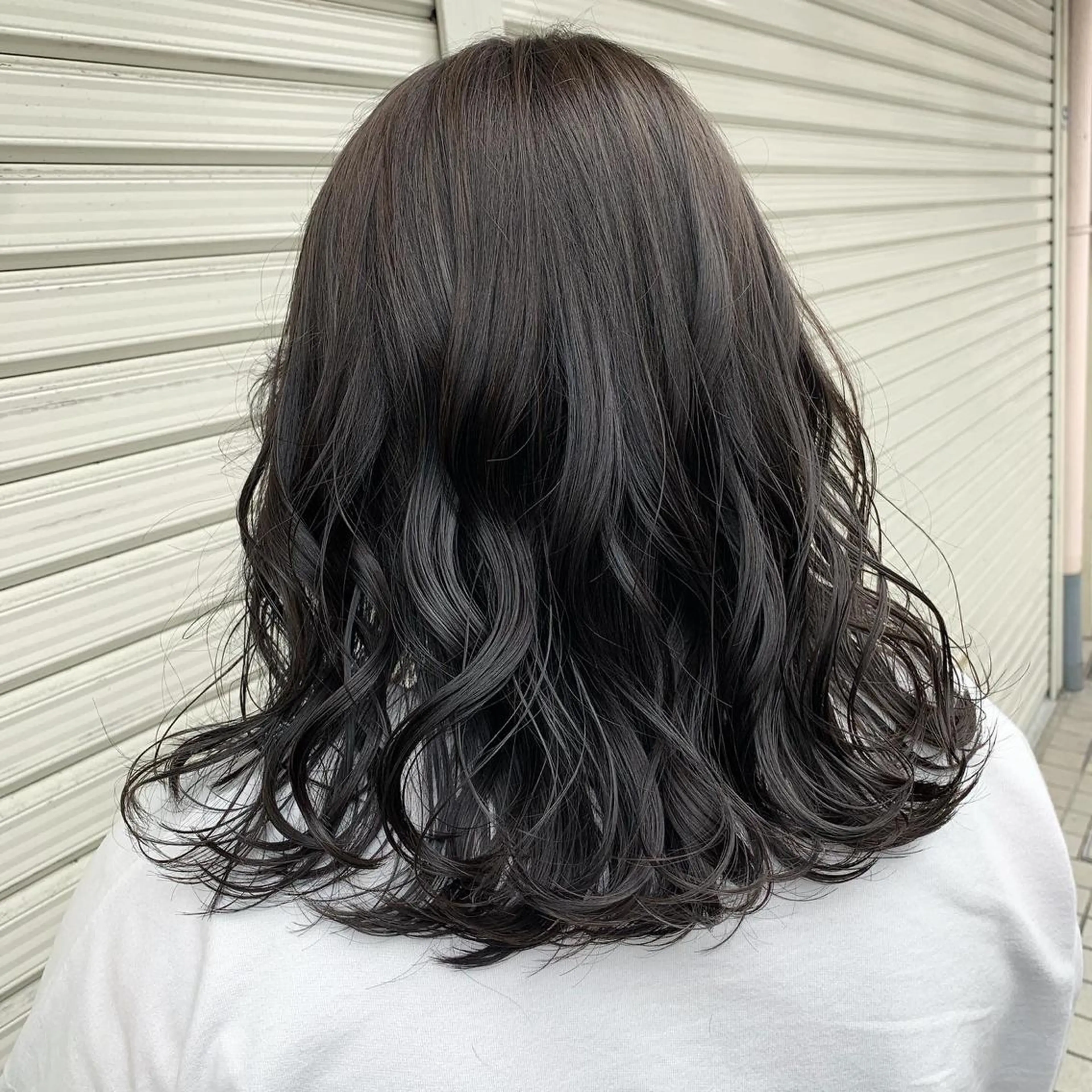 セミロング カラー 枚方 tomee 🦋南部 しほ🦋のヘアスタイル