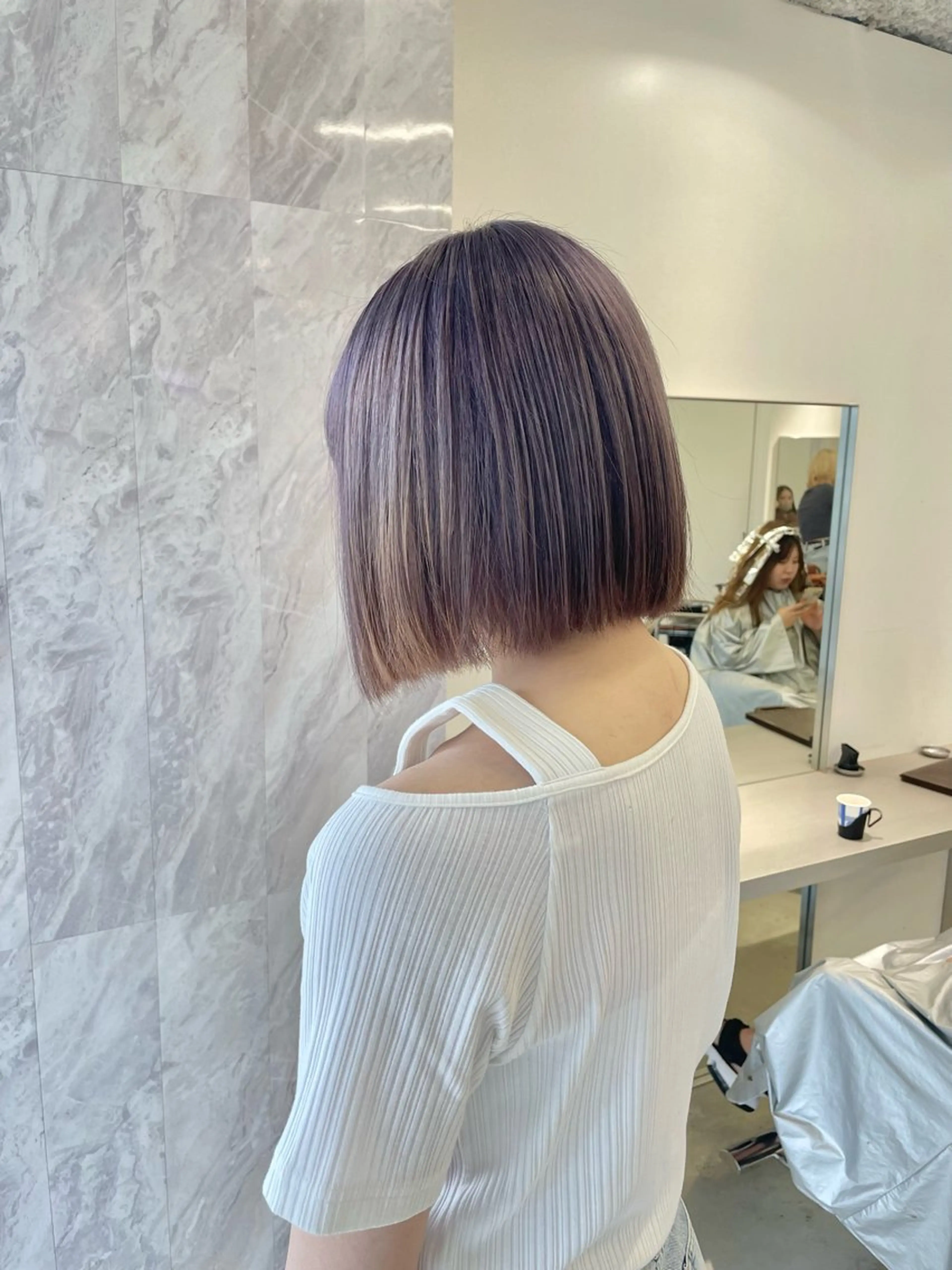 ショート カット ヘアカラー トリートメント ヘアセット 🎗 💖井上 竜 ブリーチ指名No.1のヘアスタイル